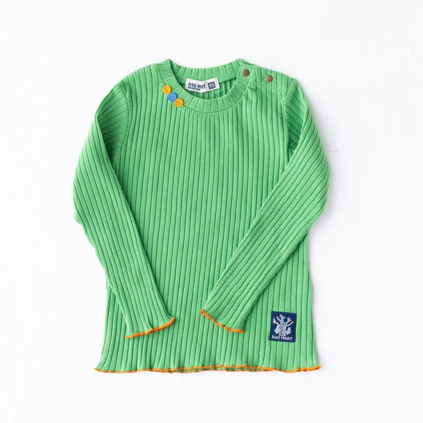 ワイドテレコTシャツ GREEN