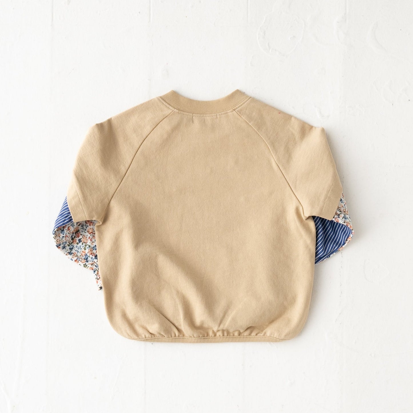 レイヤード風トレーナー BEIGE