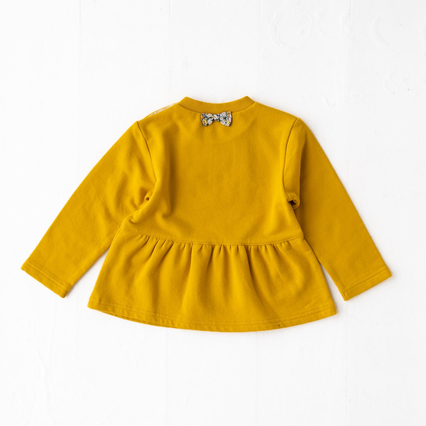 フリルチュニックトレーナー YELLOW