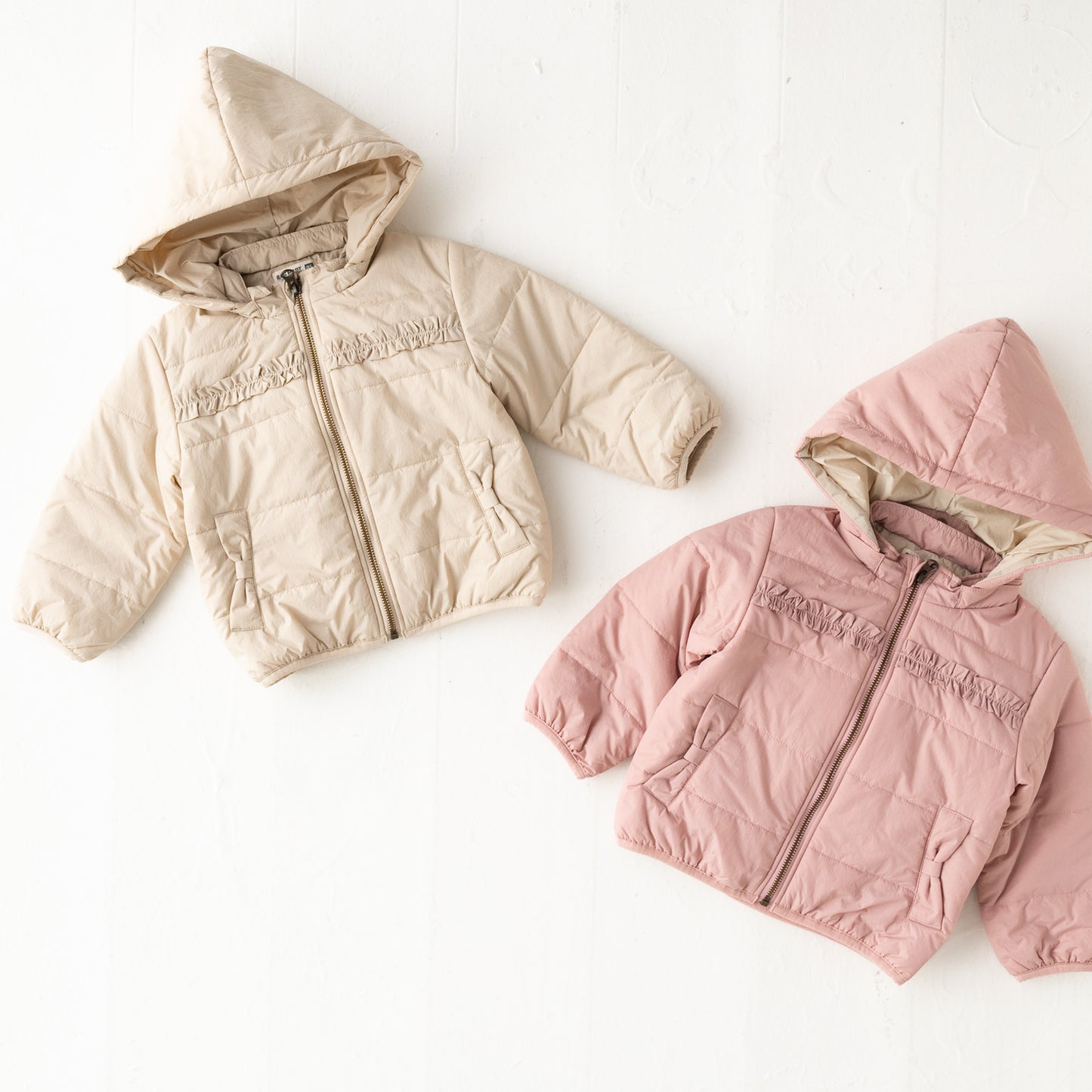 女児サーモライトブルゾン BEIGE