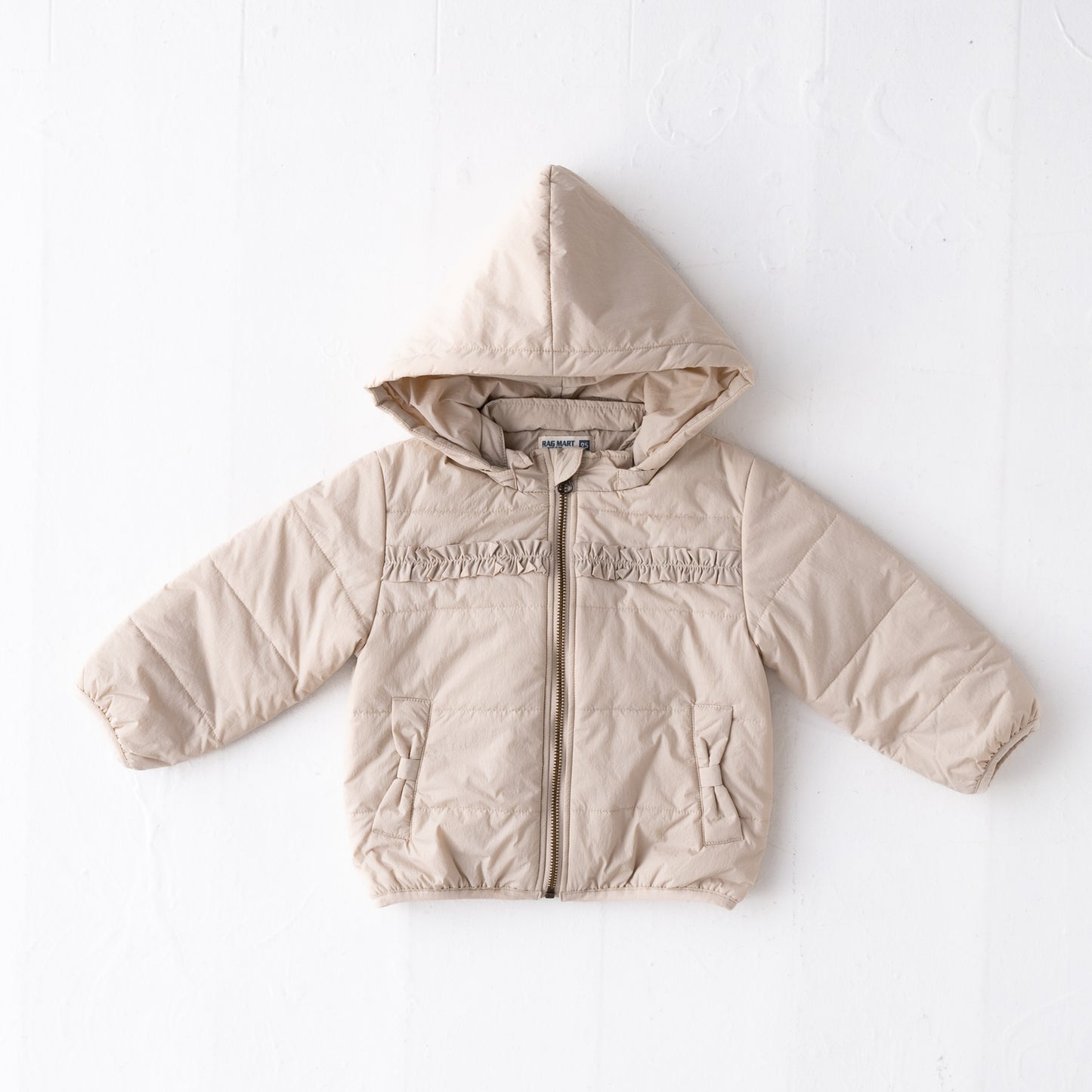 女児サーモライトブルゾン BEIGE