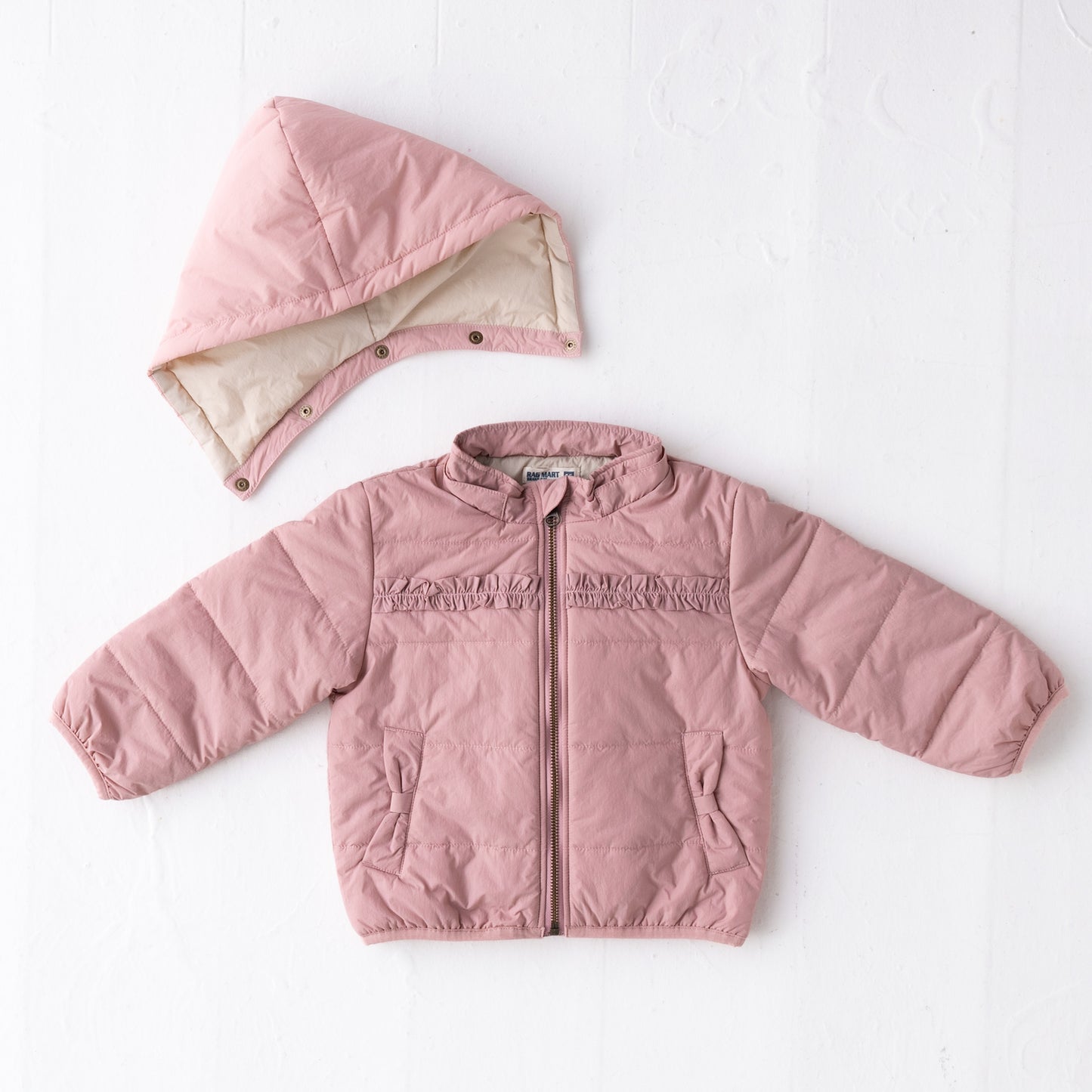 女児サーモライトブルゾン PINK