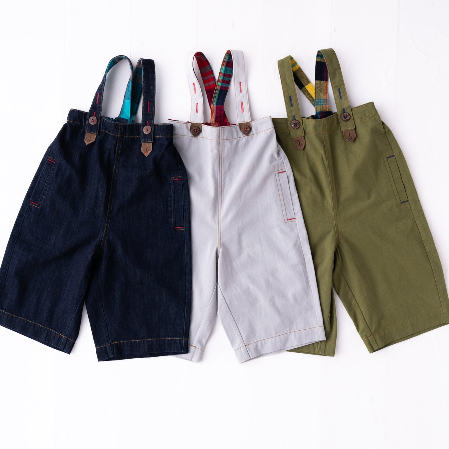 サロペットパンツ GREY