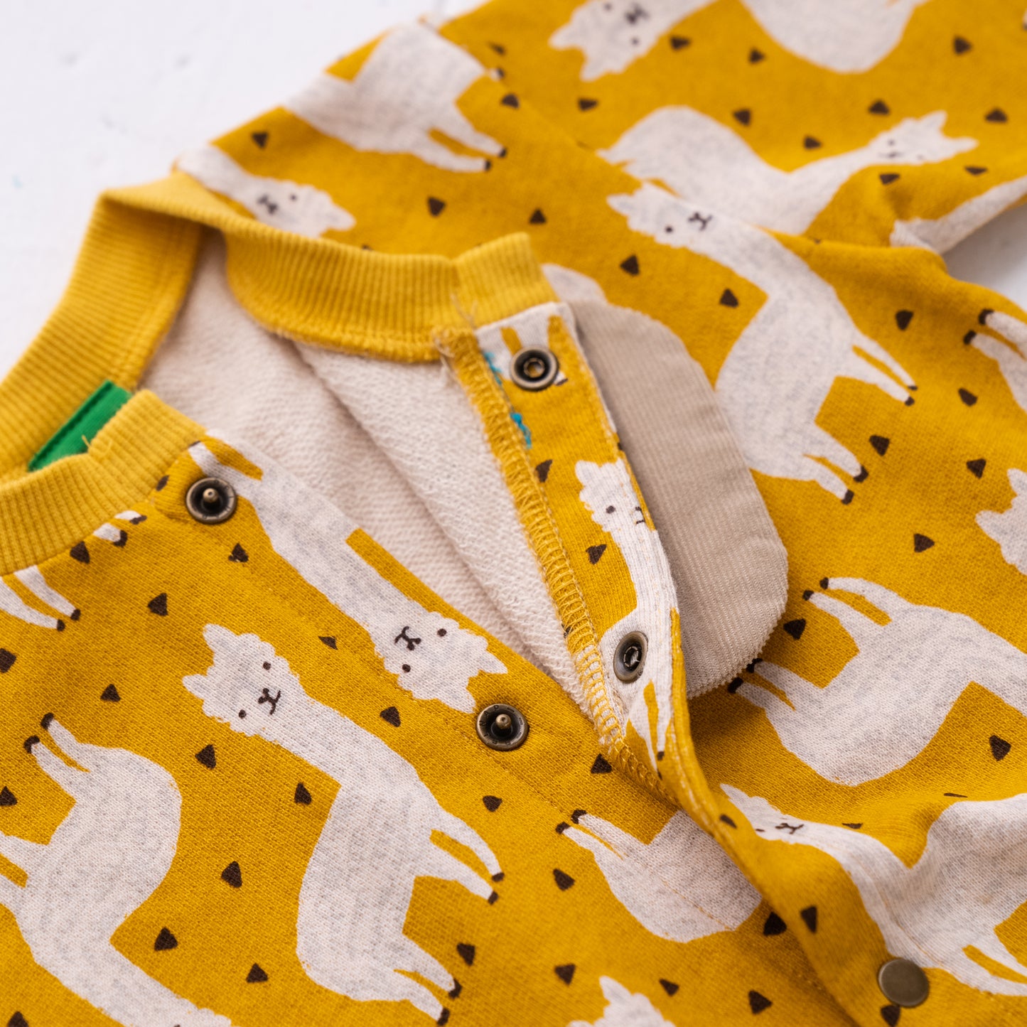 帽子&ロンパースセット YELLOW