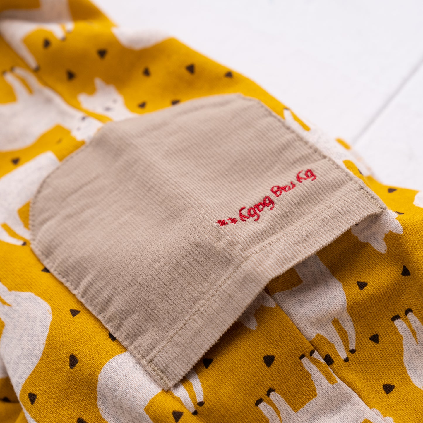帽子&ロンパースセット YELLOW