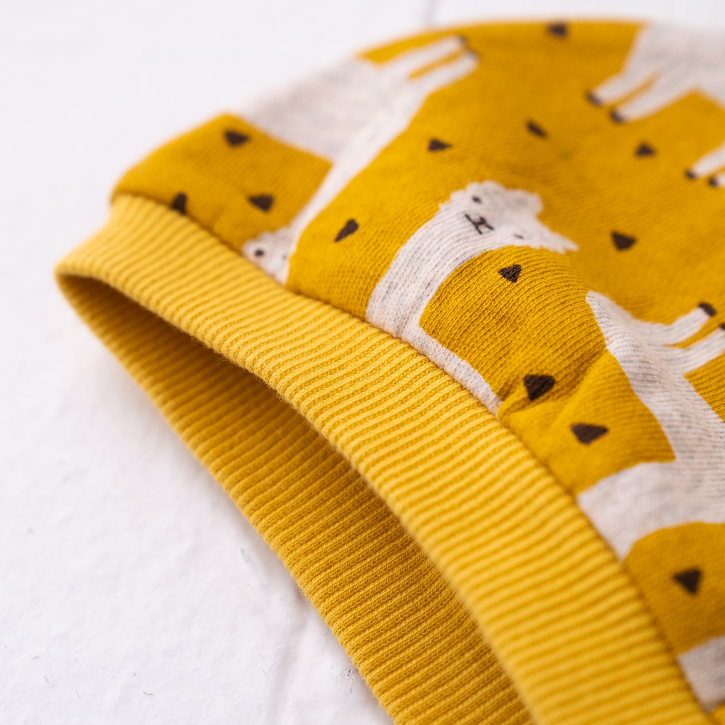 帽子&ロンパースセット YELLOW