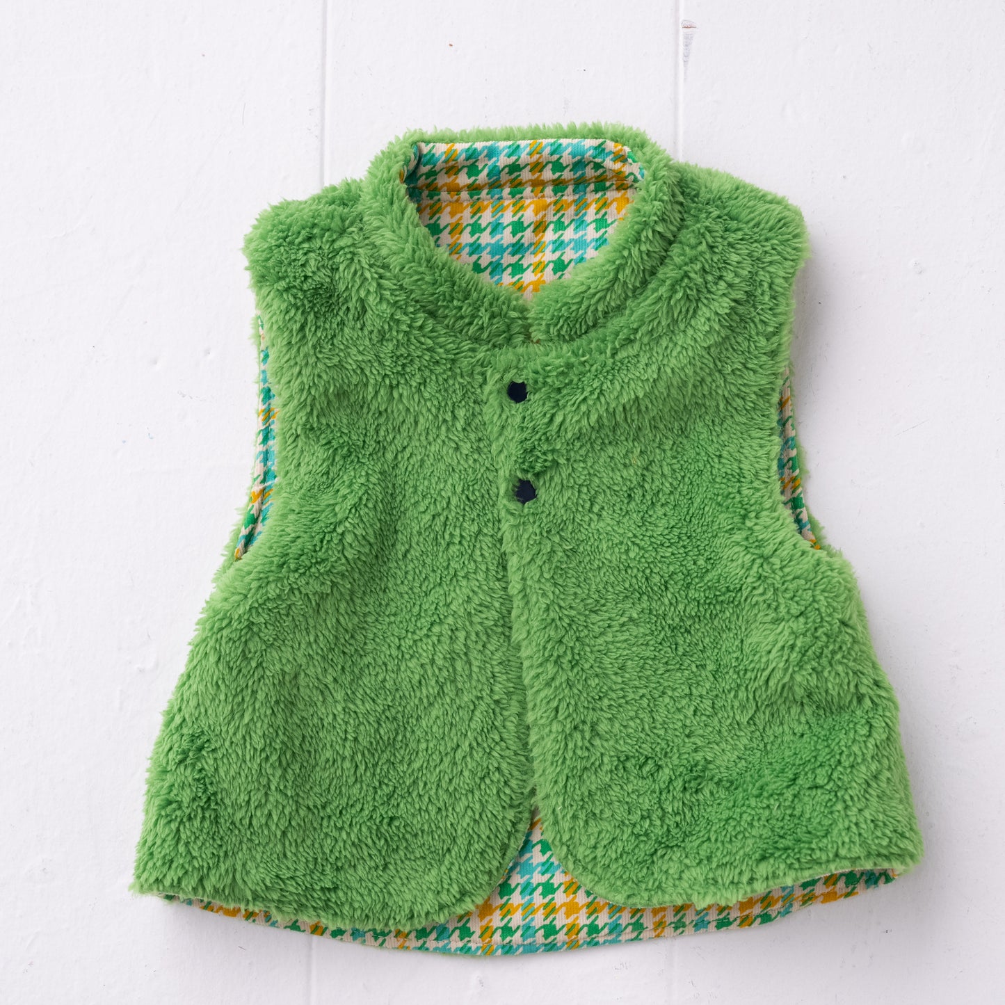 リバーシブルベスト GREEN