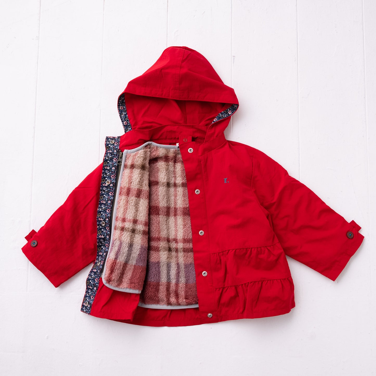 3ウェイジャケット RED