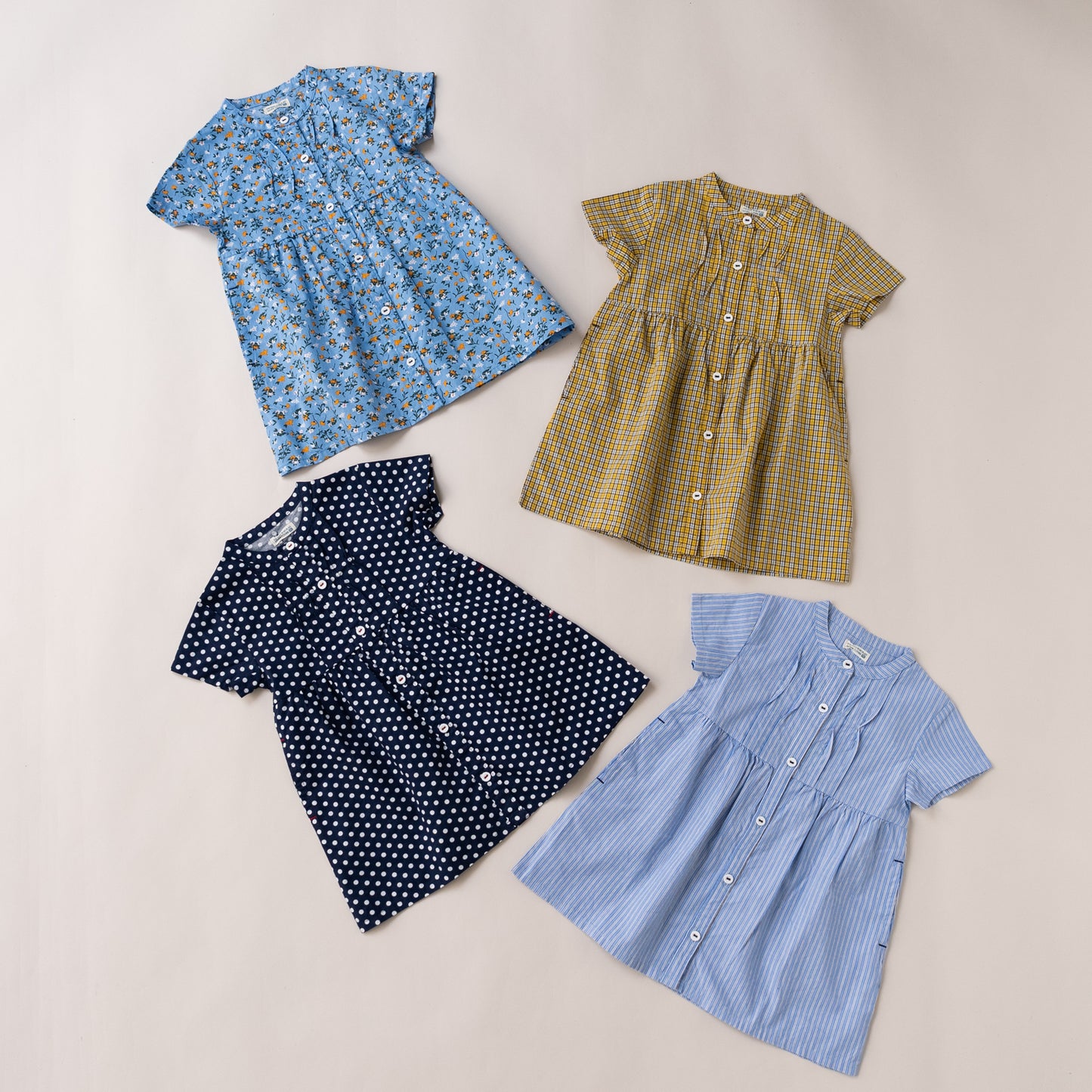 ブラウスワンピース PRINT