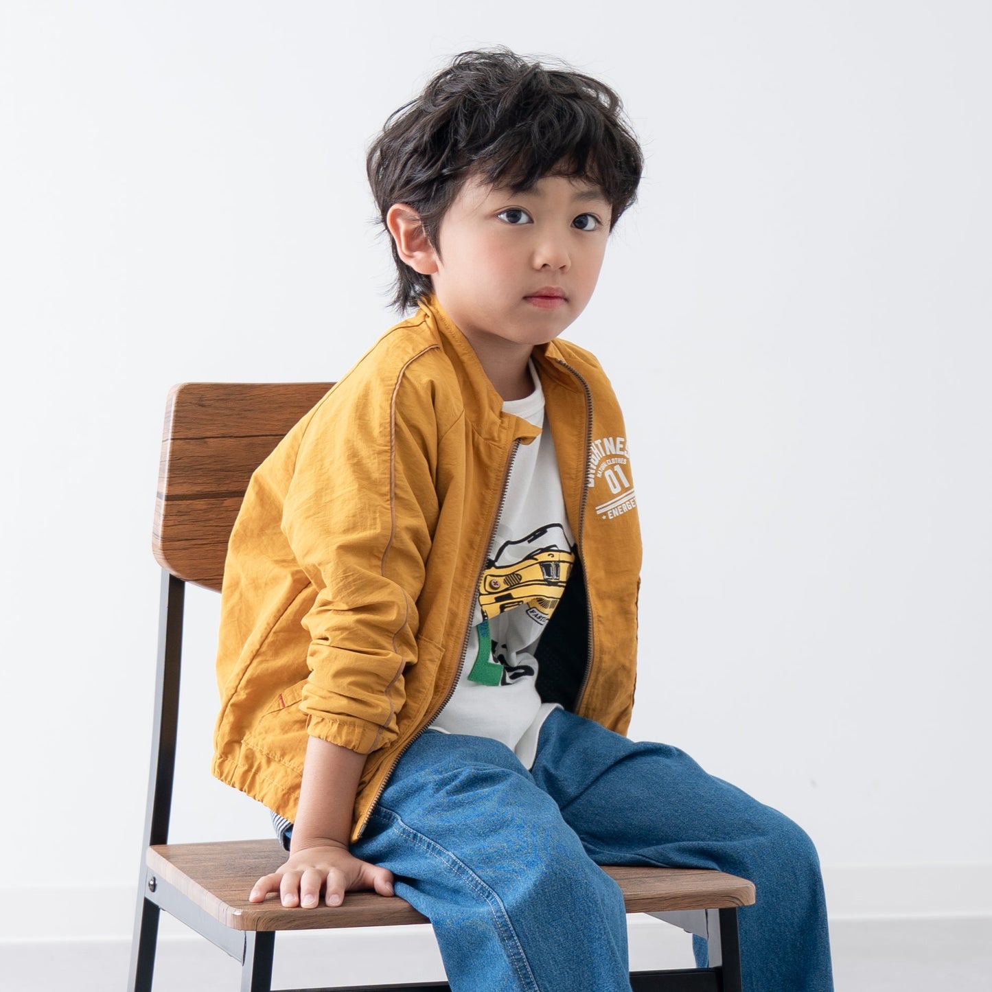 ナイロンウインドブレーカー YELLOW