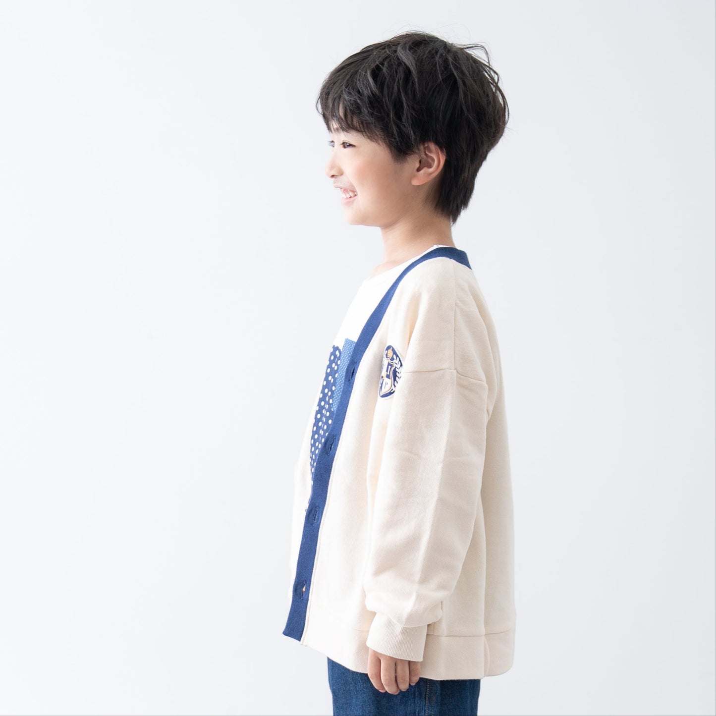 トラッドスタイルカーディガン IVORY