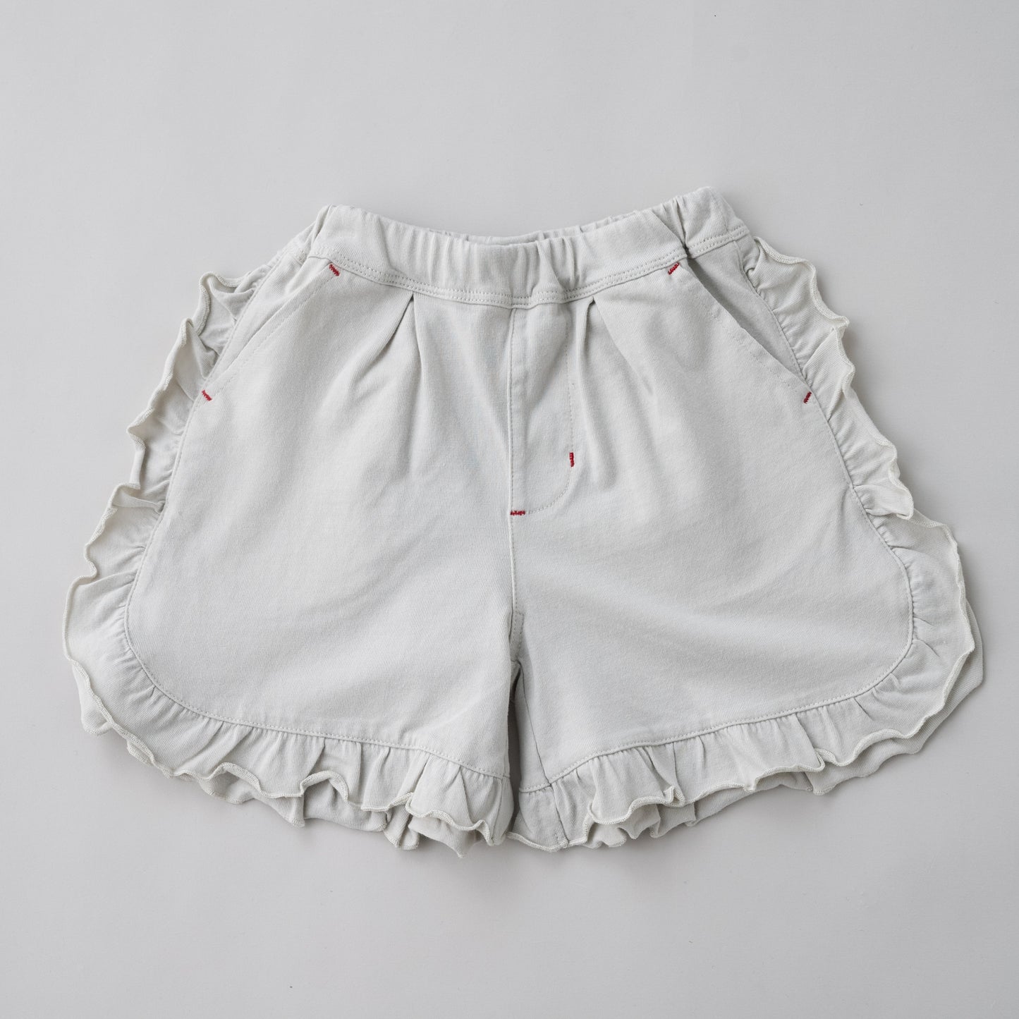 サイドフリルショートパンツ GRAY
