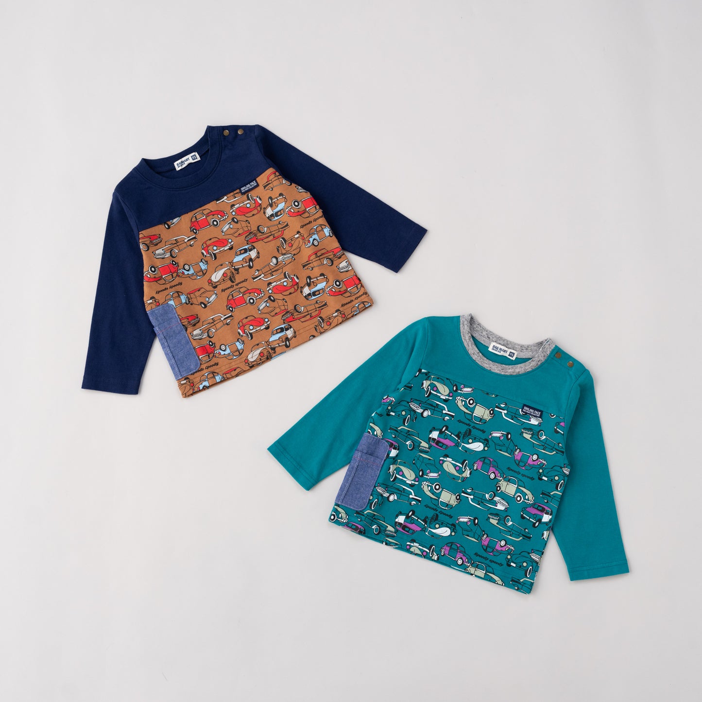 レトロカープリントTシャツ CAMEL