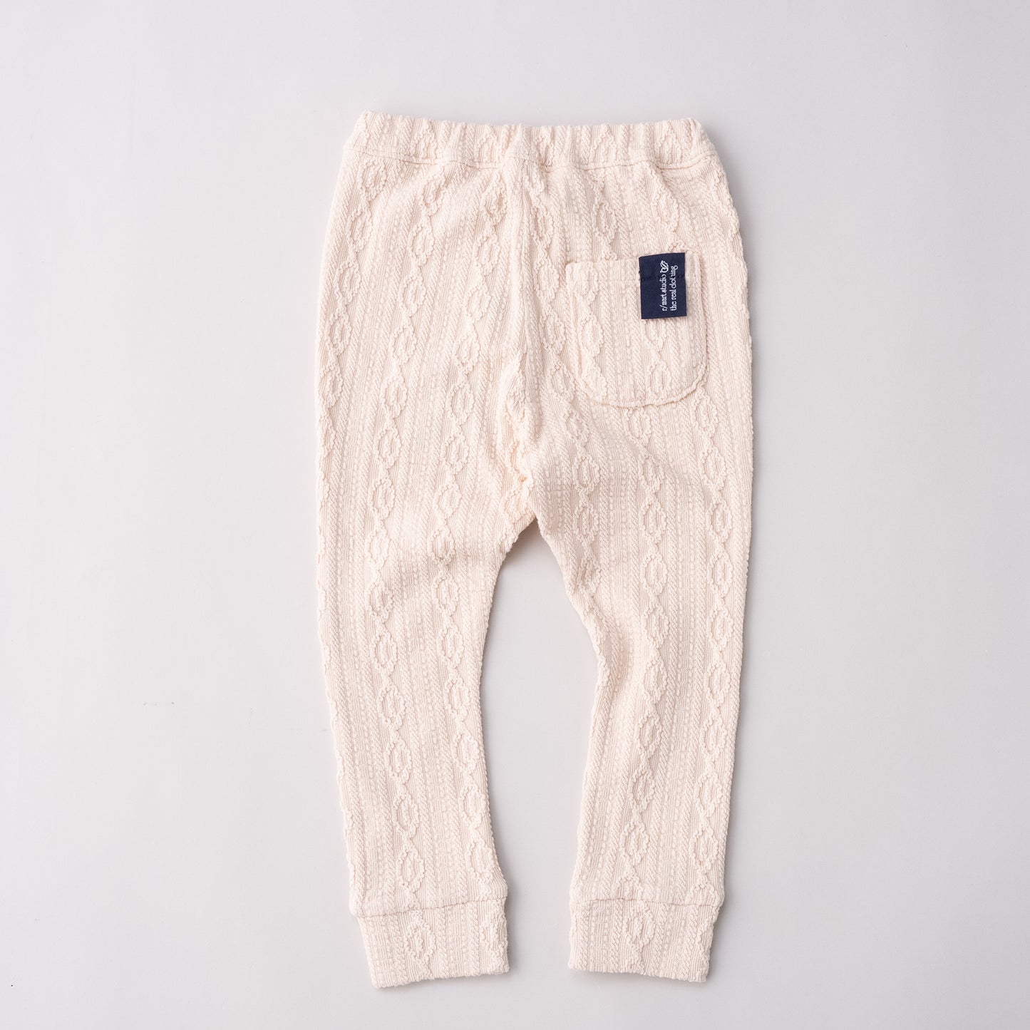 ケーブルニットレギンス IVORY