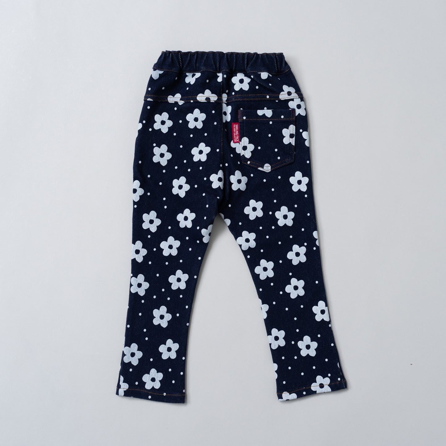 ニットデニムパンツ PRINT