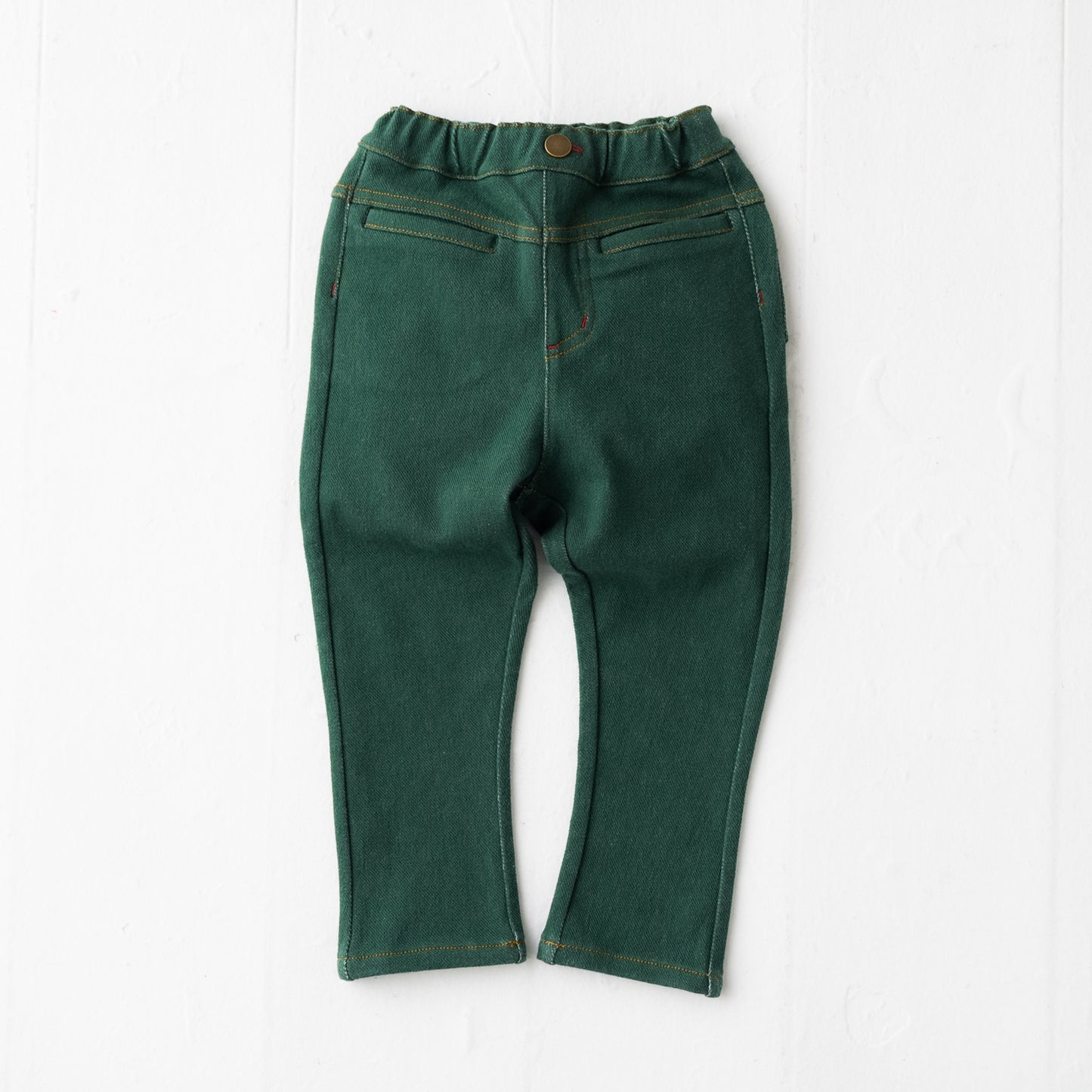 ニットデニムパンツ GREEN