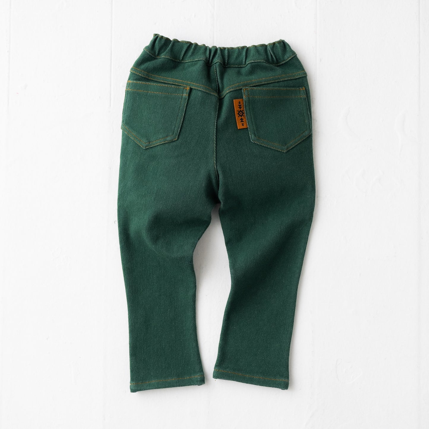 ニットデニムパンツ GREEN