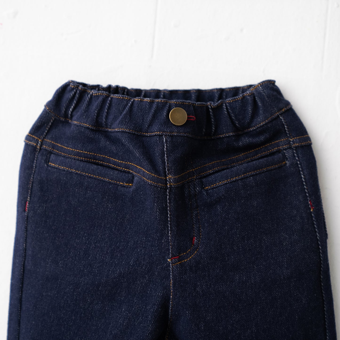 ニットデニムパンツ NAVY