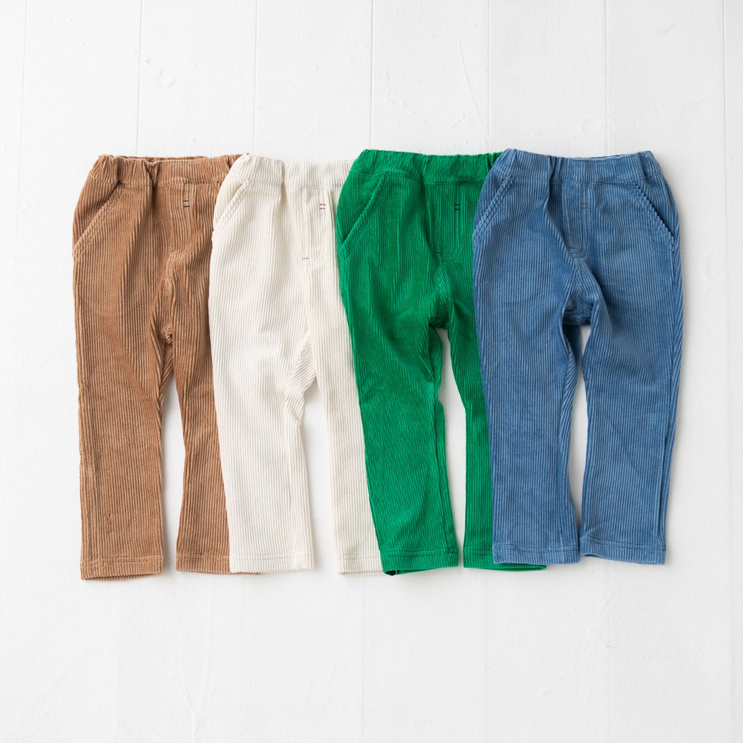 ニットコールパンツ BROWN