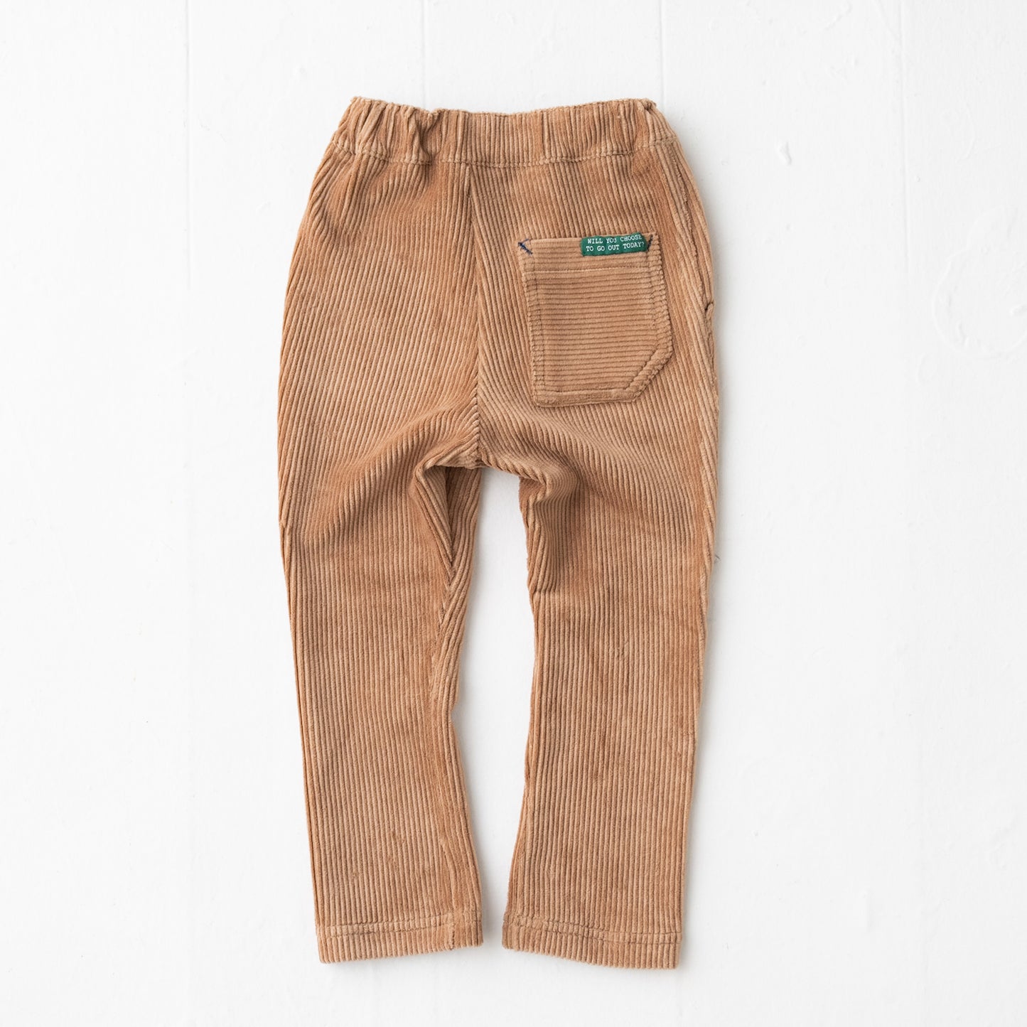 ニットコールパンツ BROWN