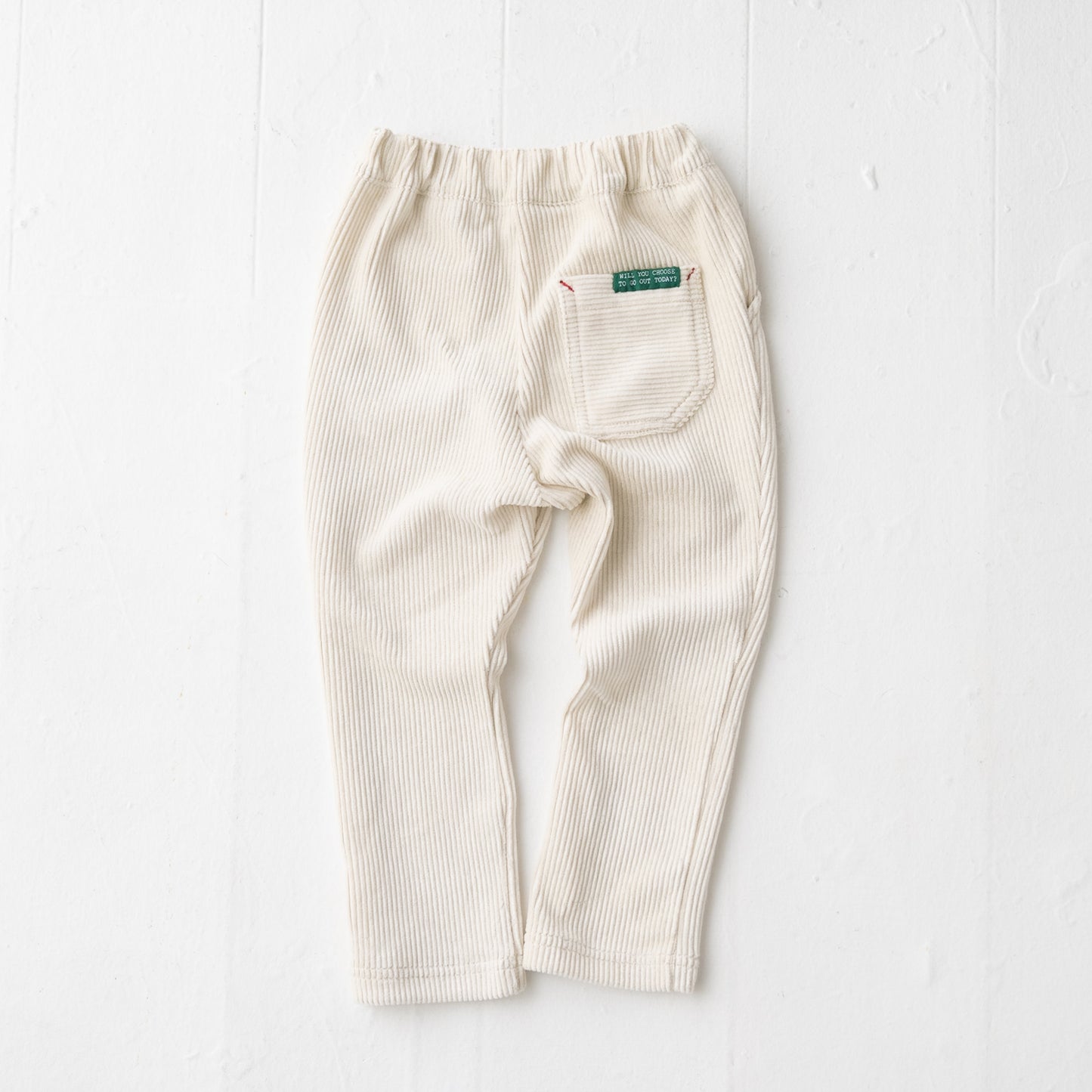 ニットコールパンツ IVORY