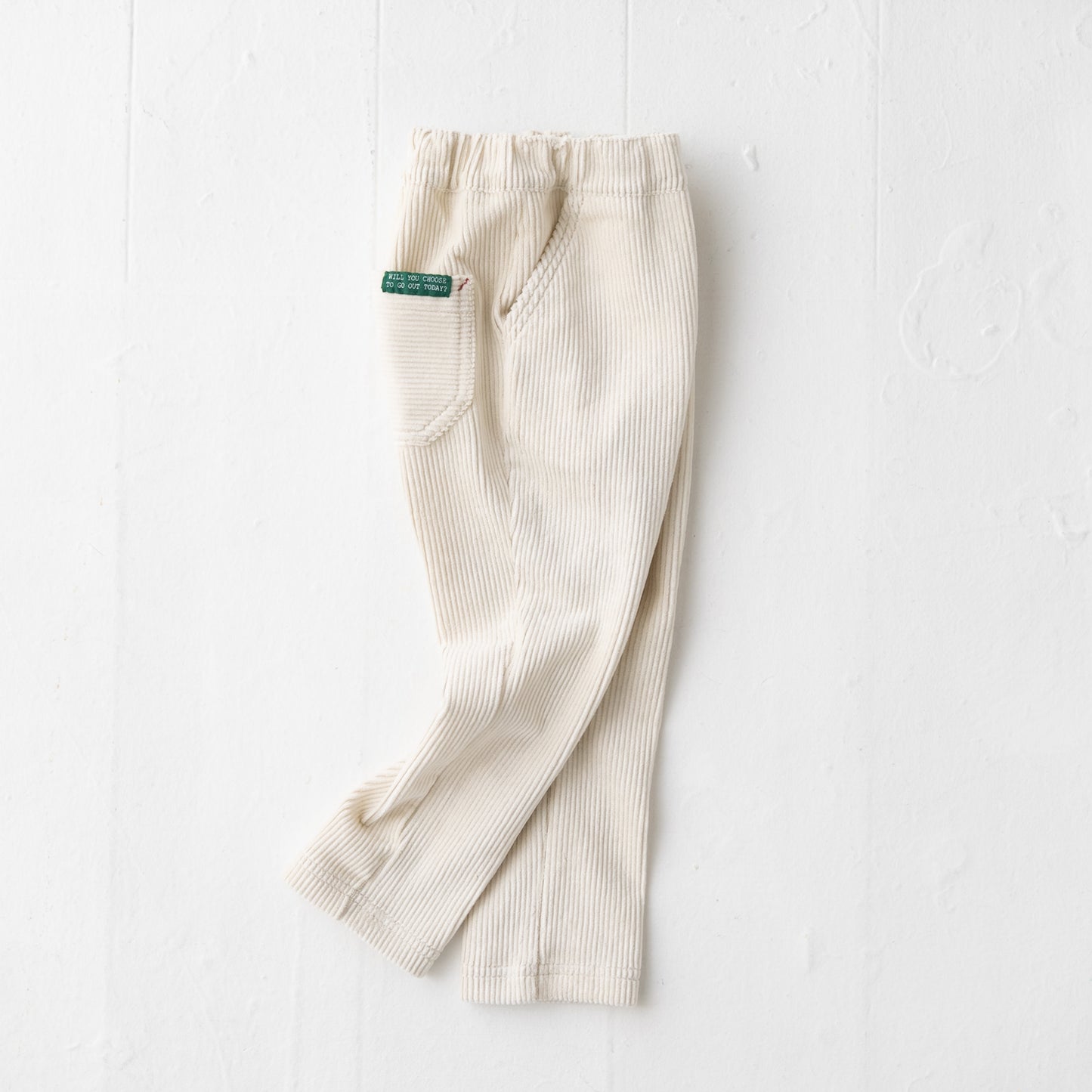 ニットコールパンツ IVORY