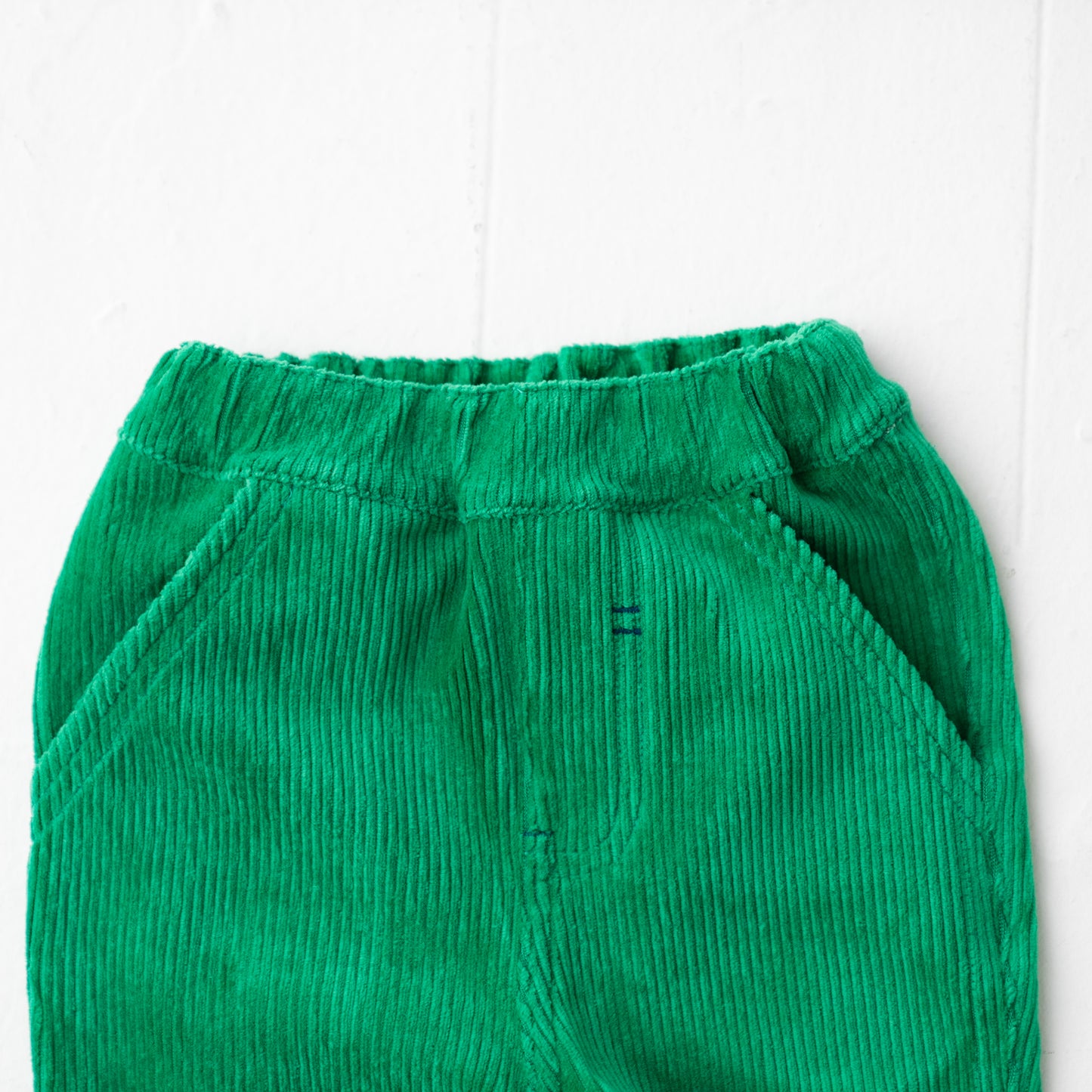 ニットコールパンツ GREEN