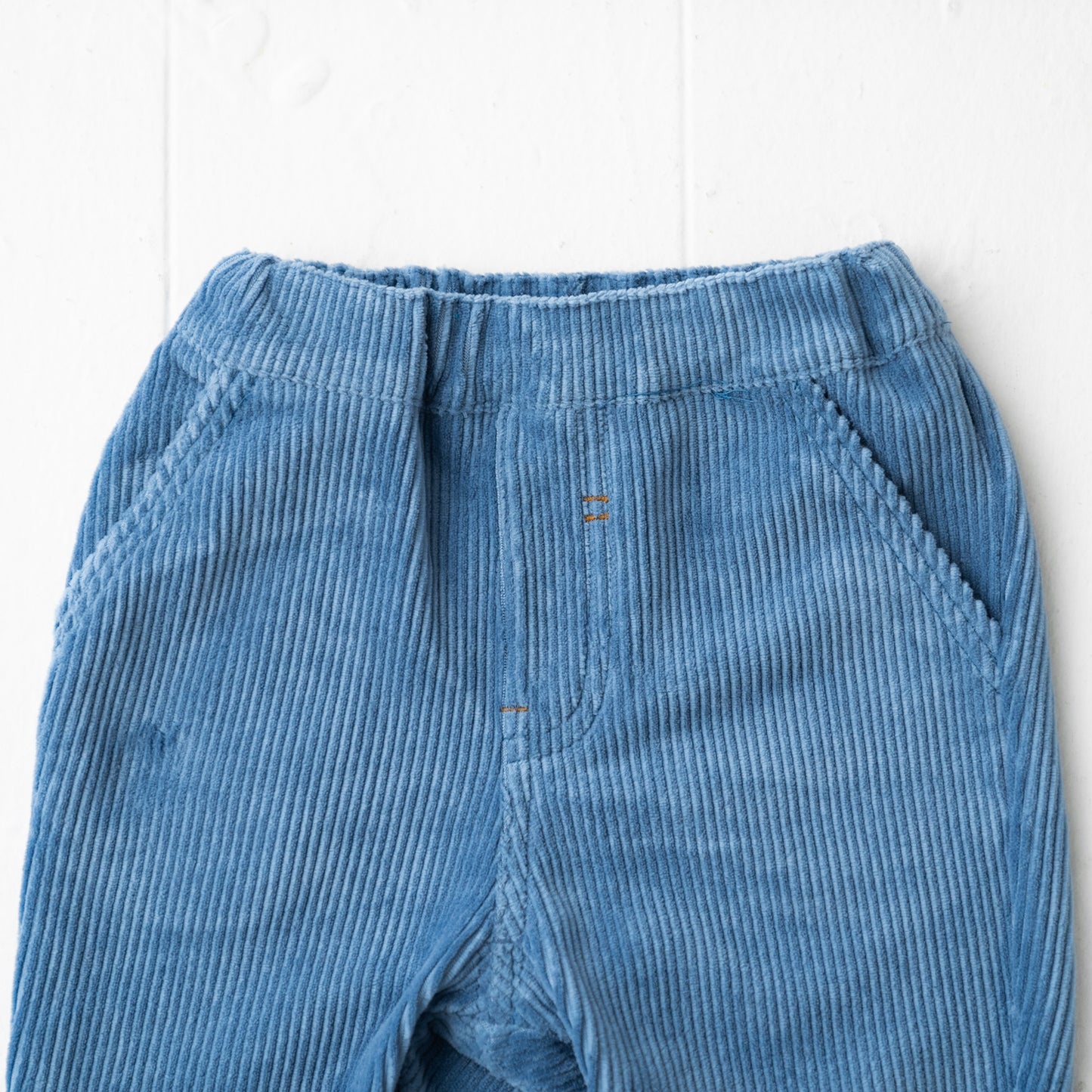 ニットコールパンツ BLUE