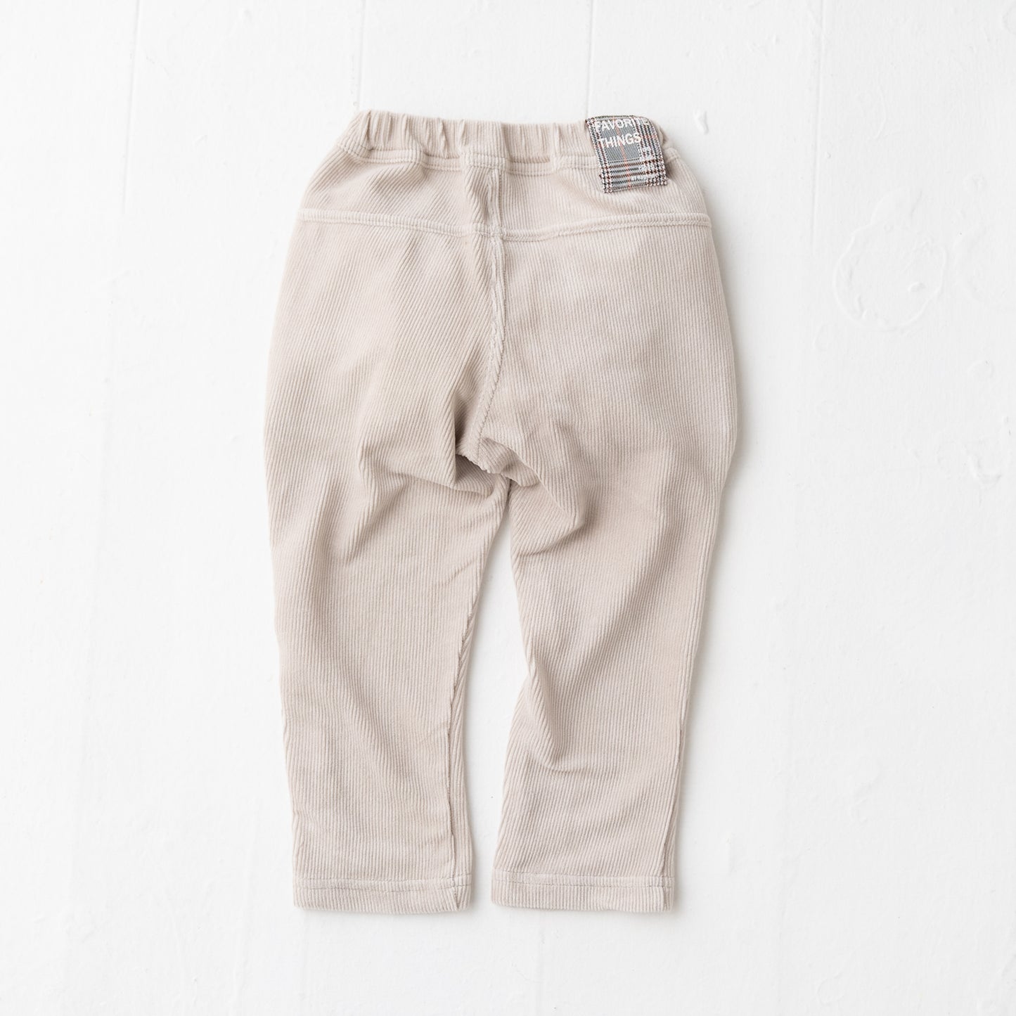 ニットコールパンツ GREY
