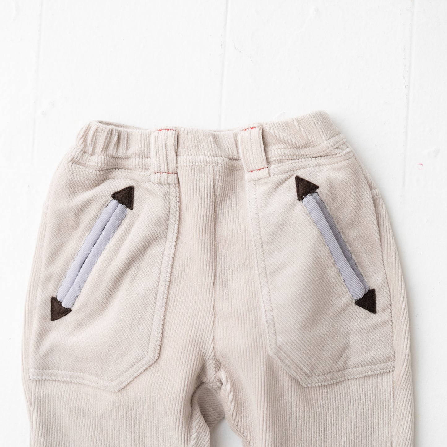 ニットコールパンツ GREY