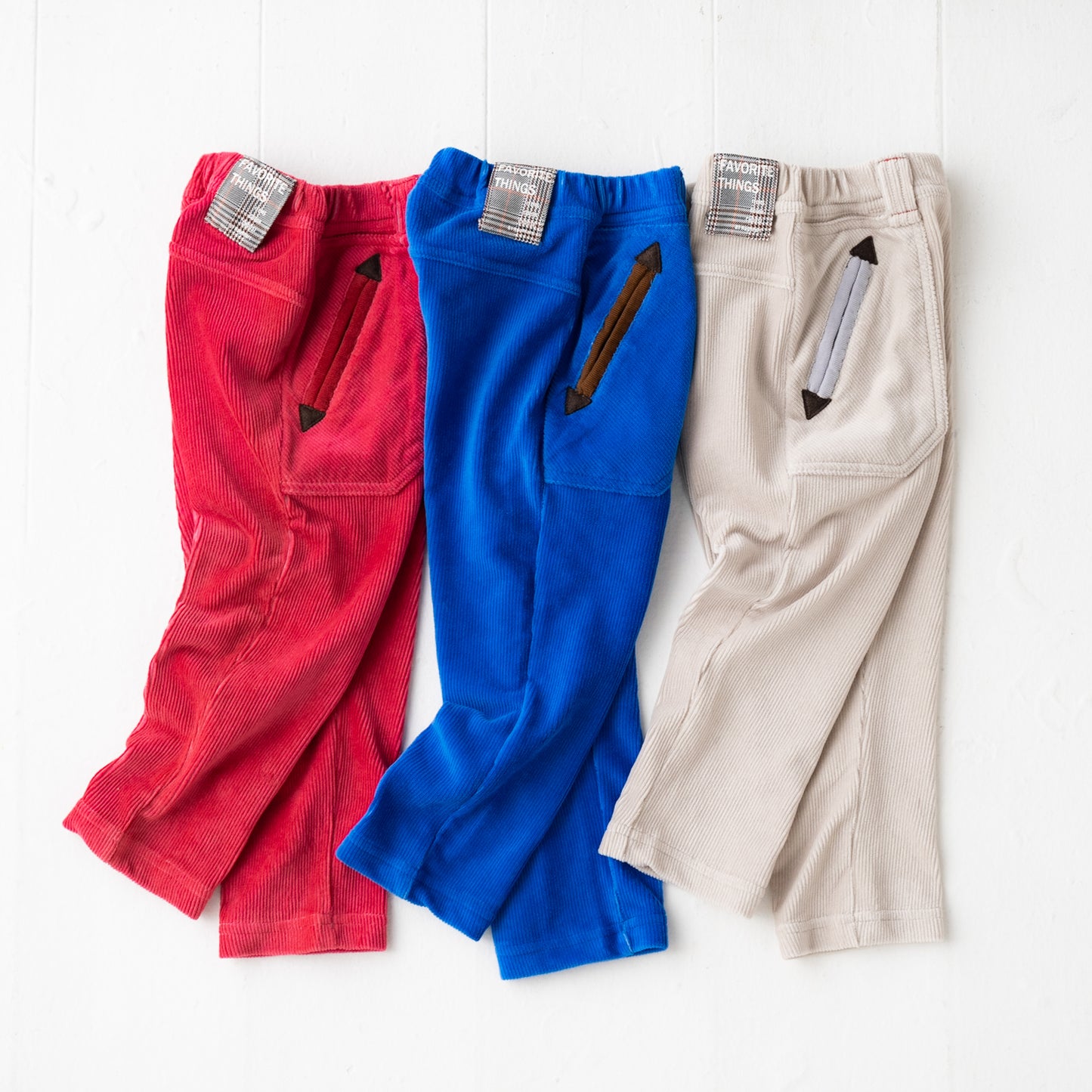 ニットコールパンツ GREY