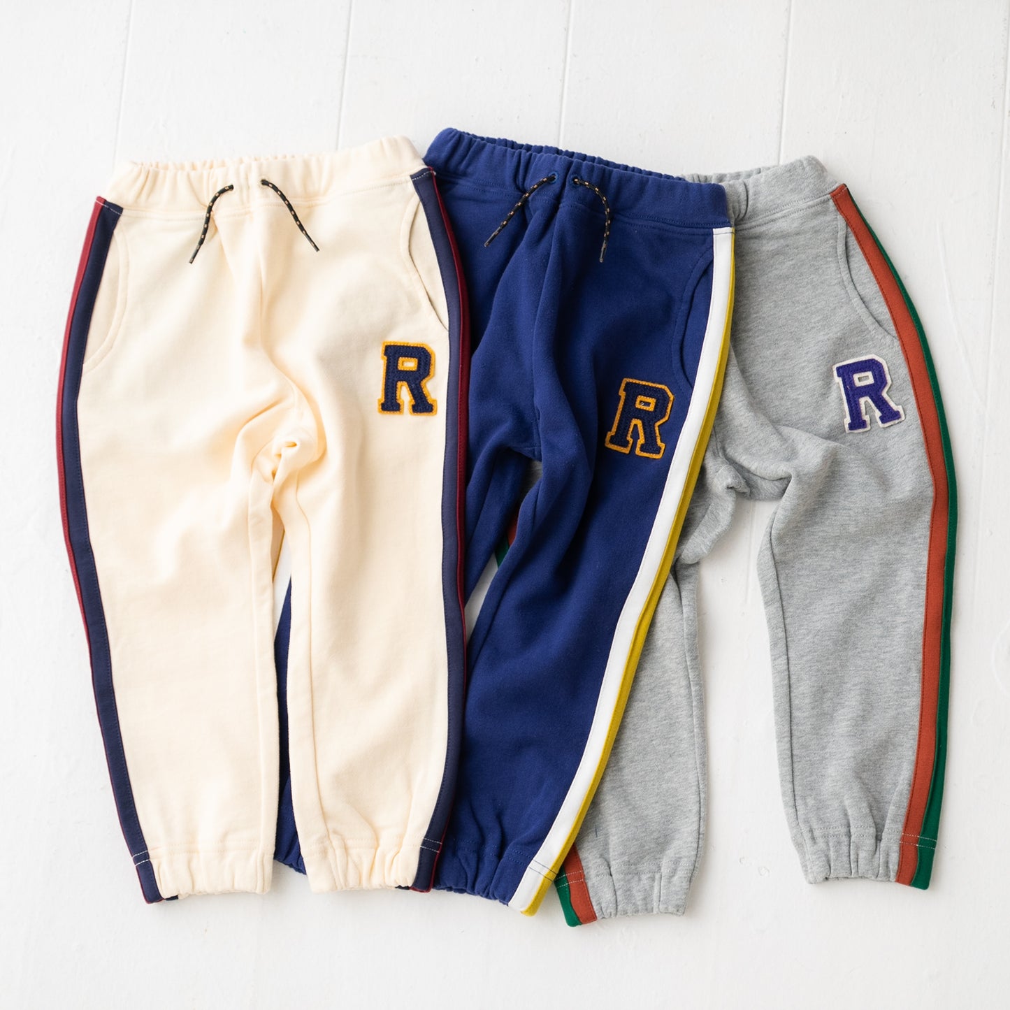 サイドラインスウェットパンツ NAVY