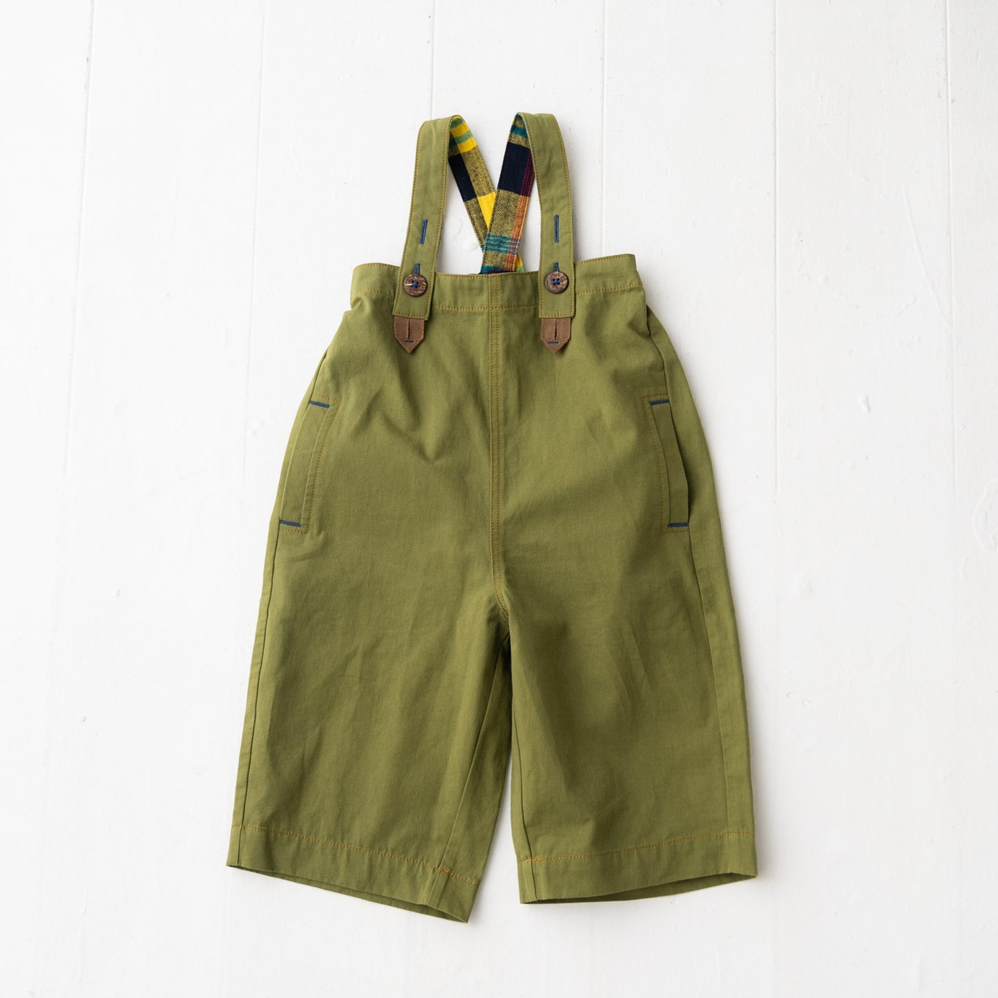 サロペットパンツ KHAKI