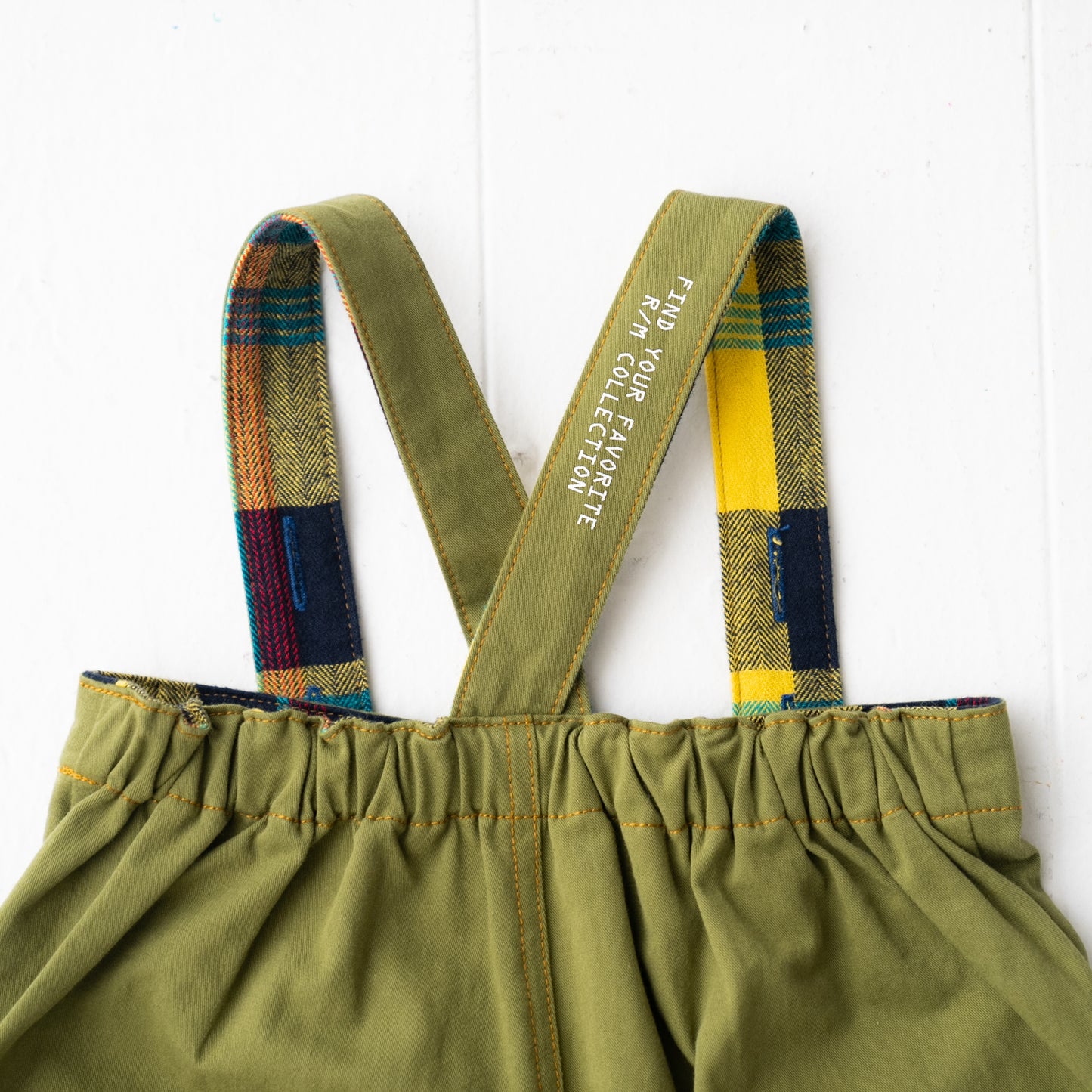 サロペットパンツ KHAKI