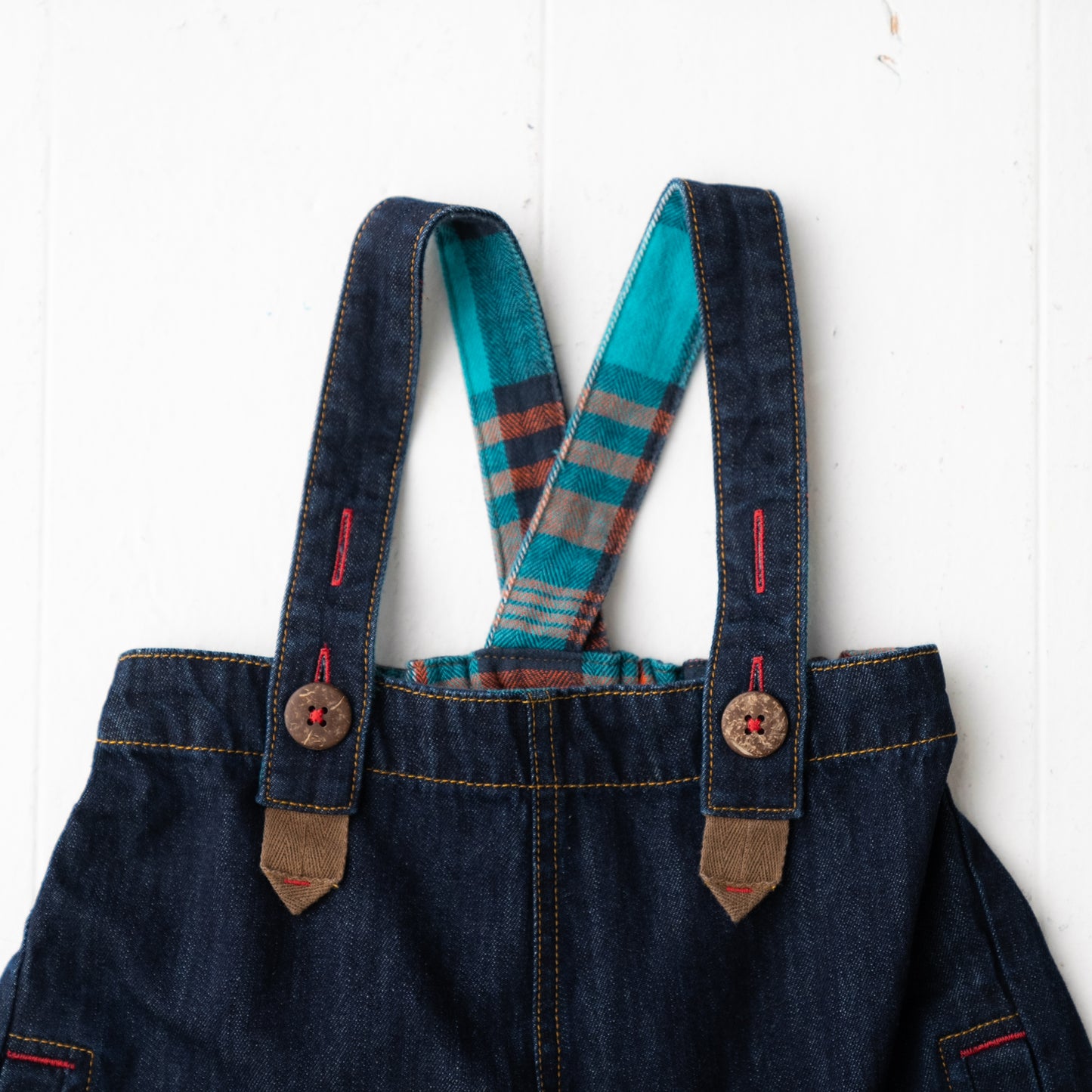 サロペットパンツ NAVY
