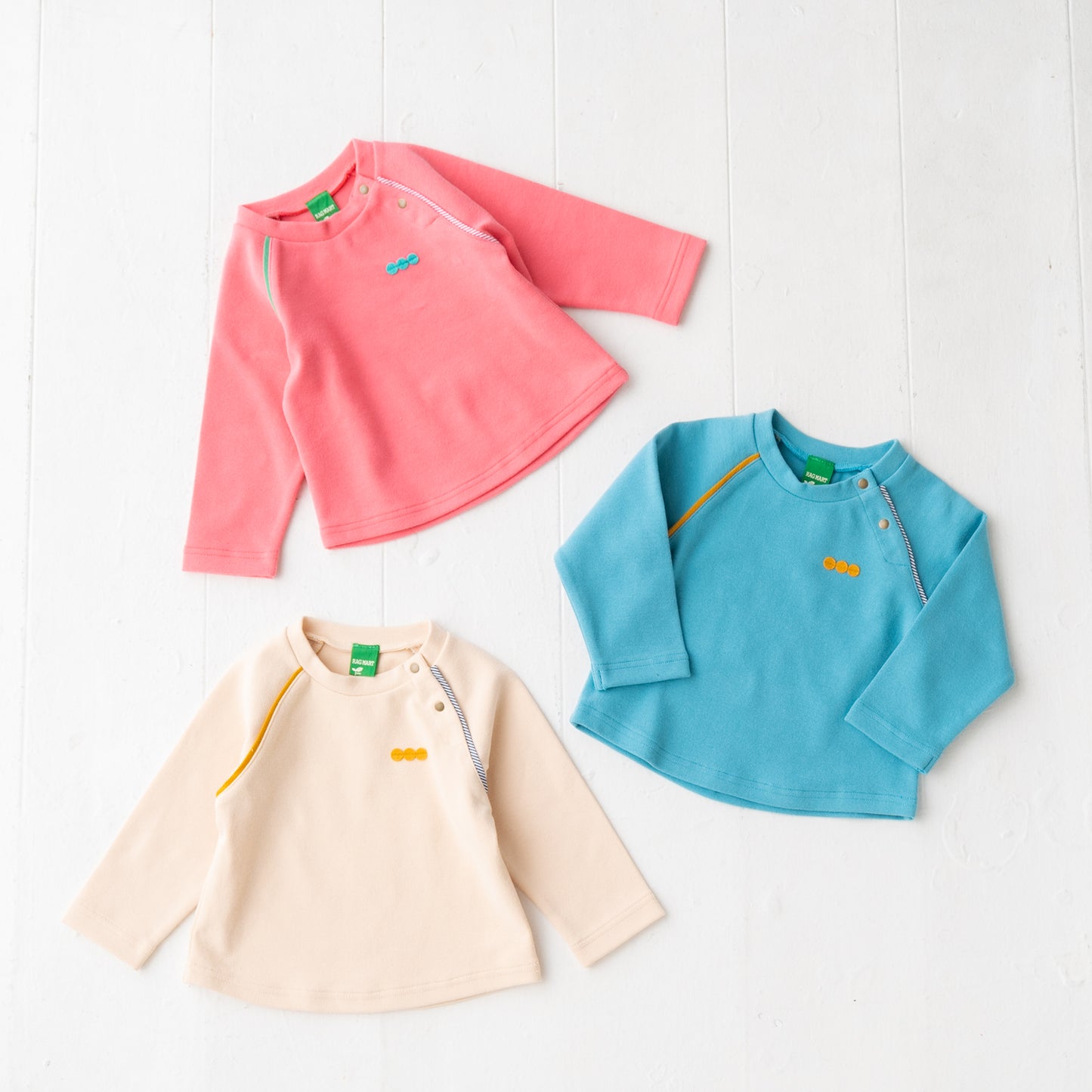 フライス起毛Tシャツ PINK