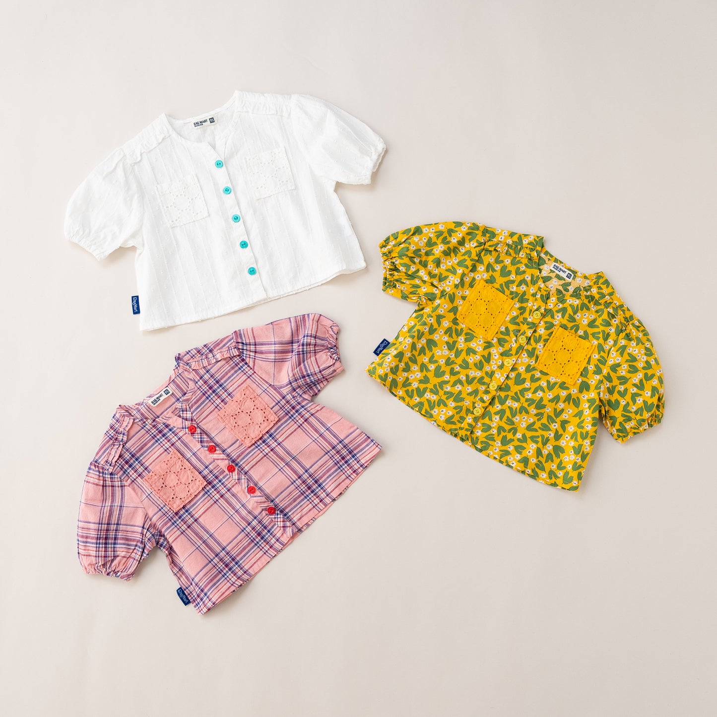 サマーブラウス OFF-WHITE