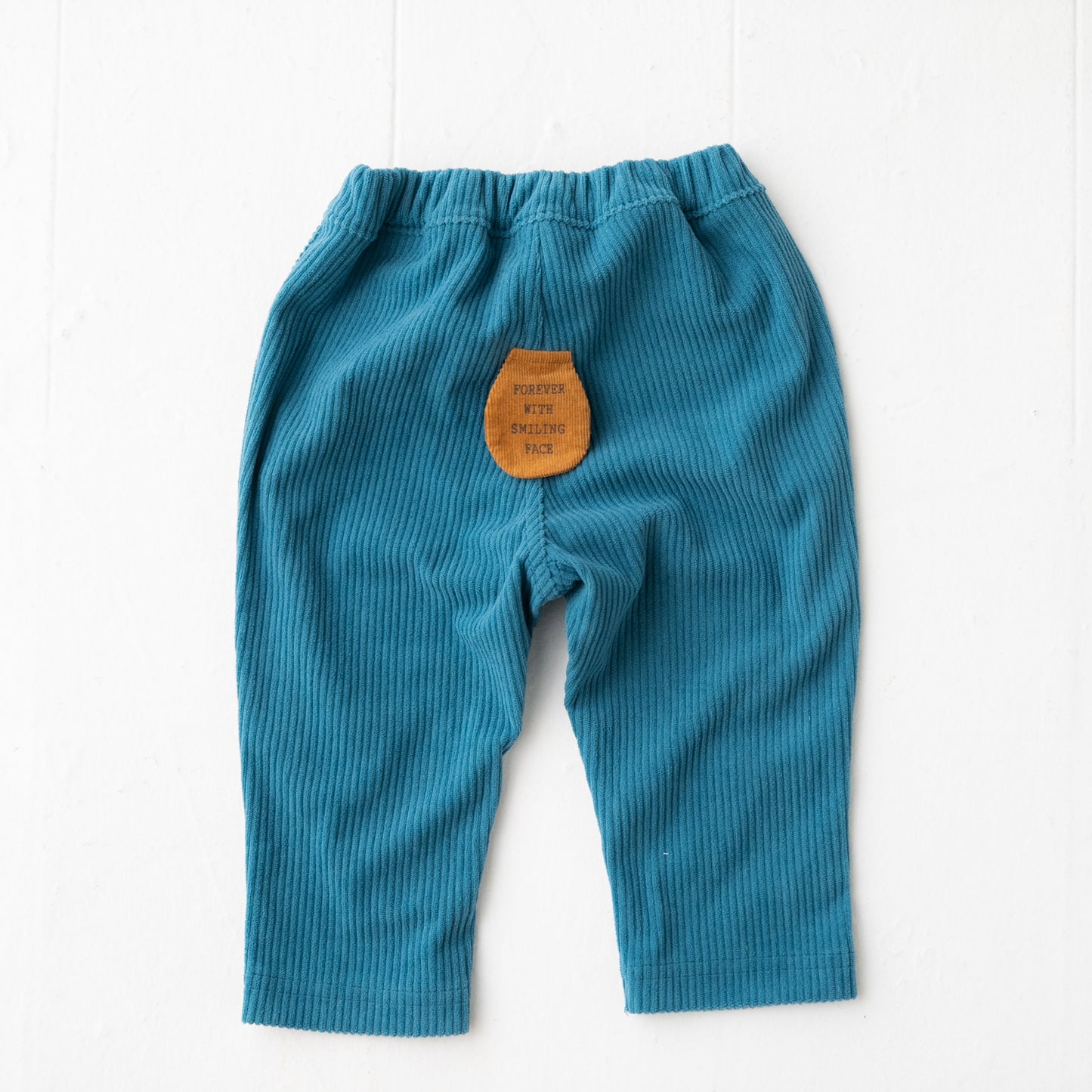 ニットコールパンツ BLUE
