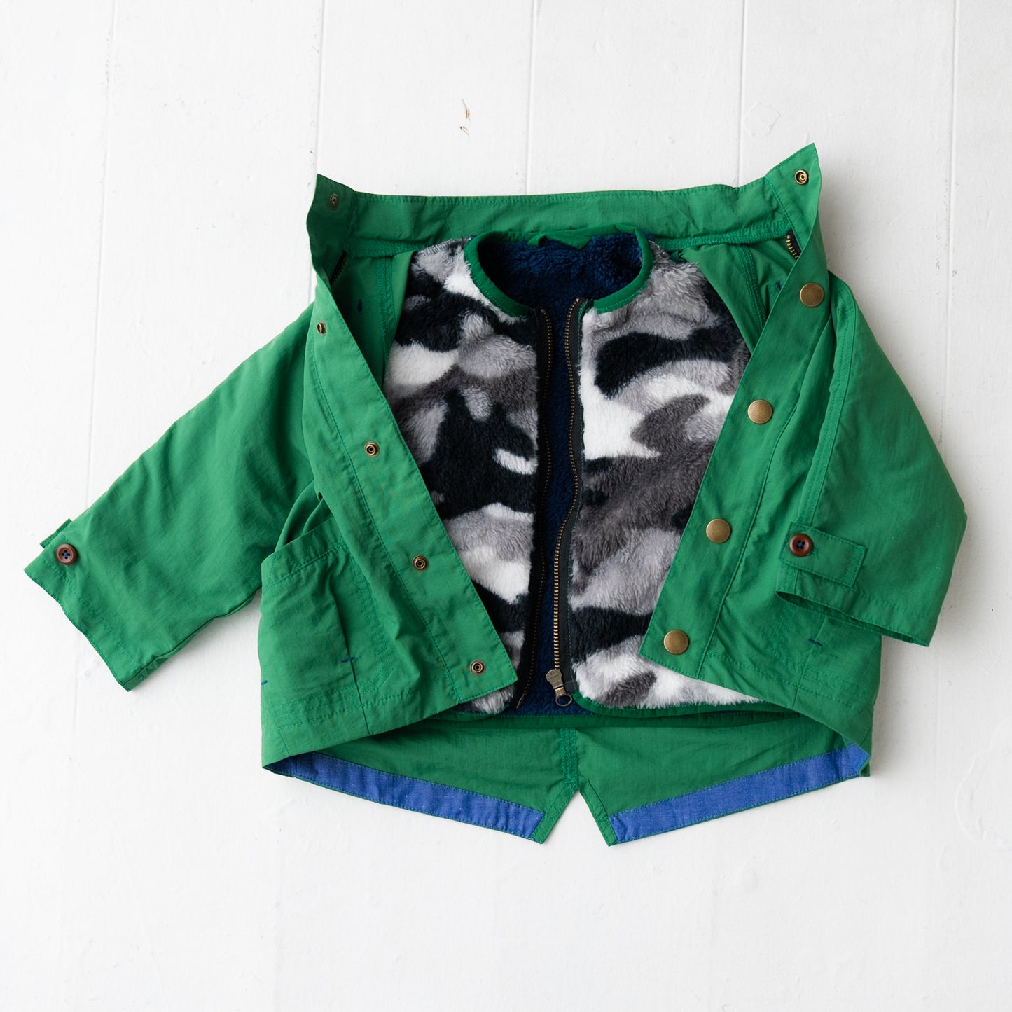 3ウェイジャケット GREEN