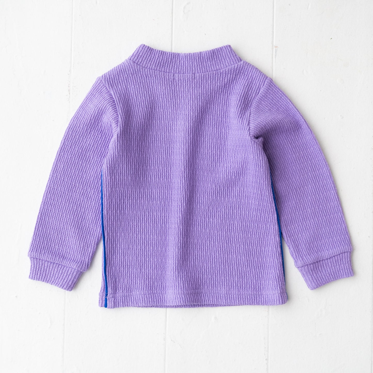 ジャガードリブTシャツ PURPLE