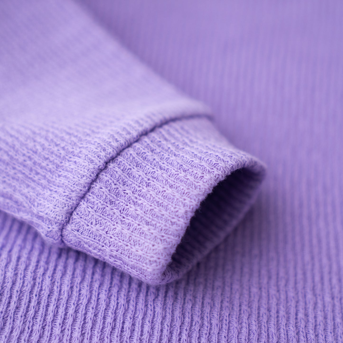 ジャガードリブTシャツ PURPLE