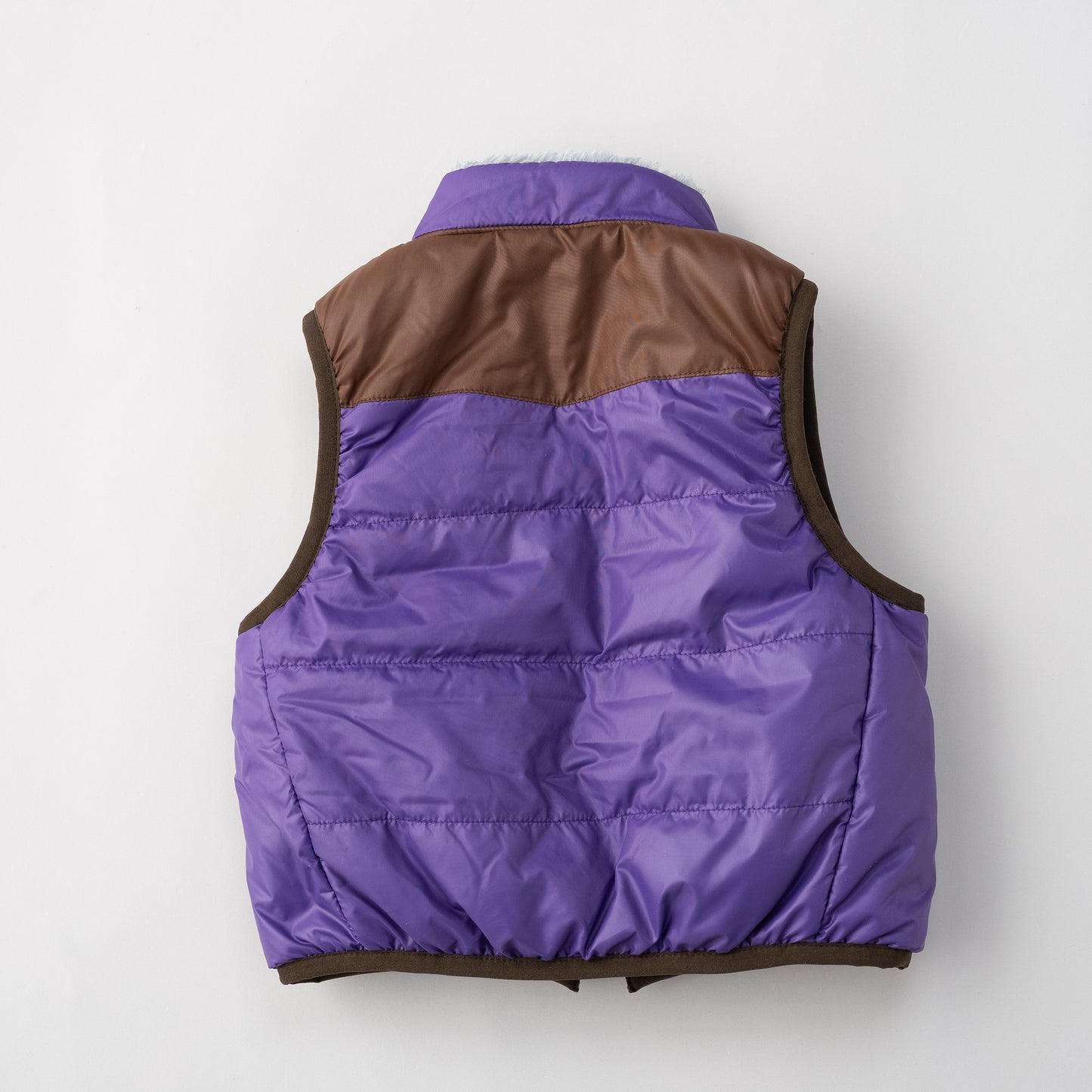 リバーシブルナイロンベスト PURPLE