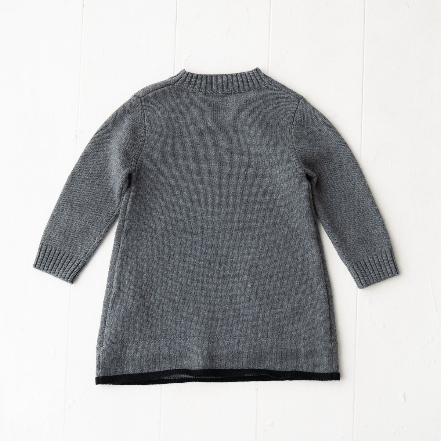 ニットワンピース GREY