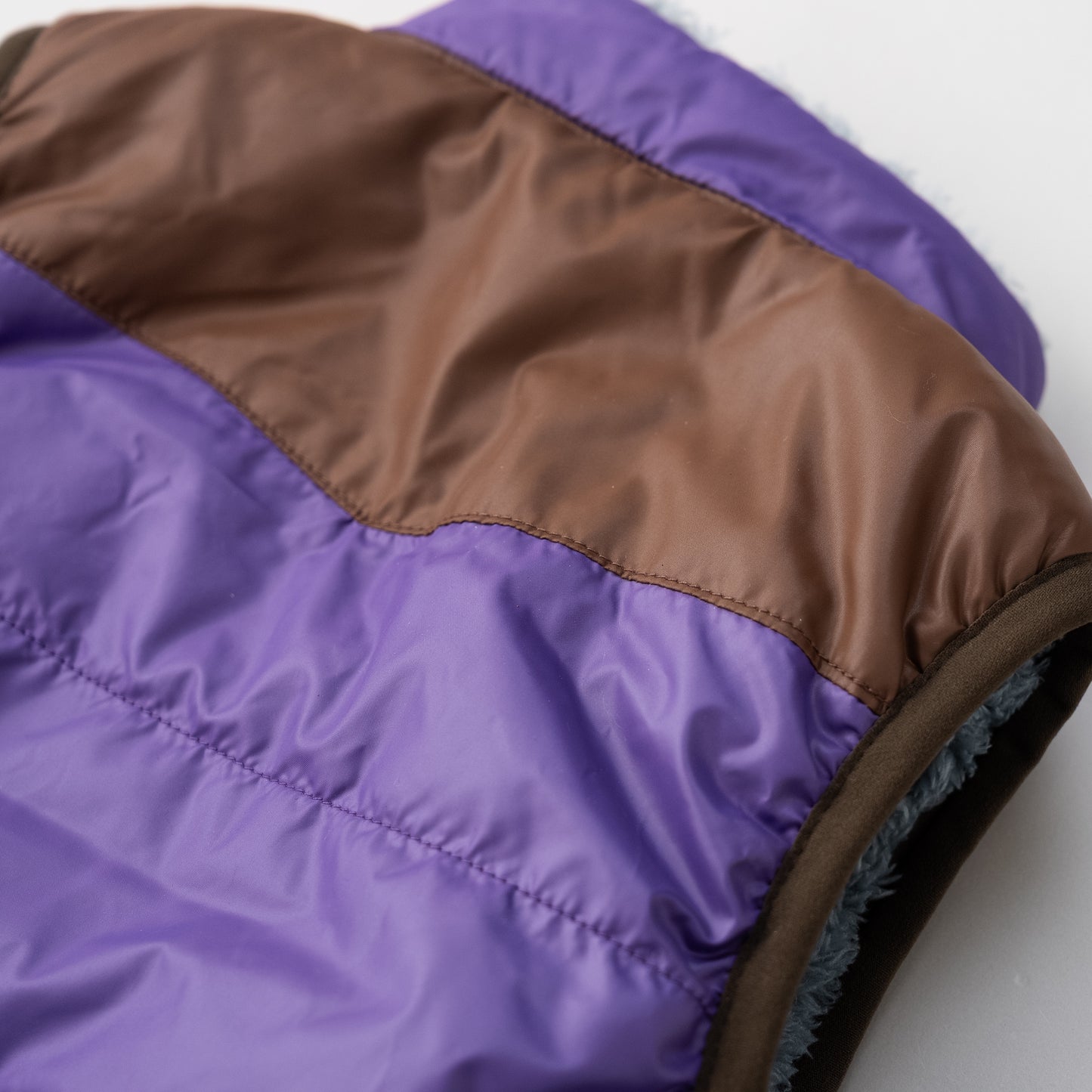リバーシブルナイロンベスト PURPLE