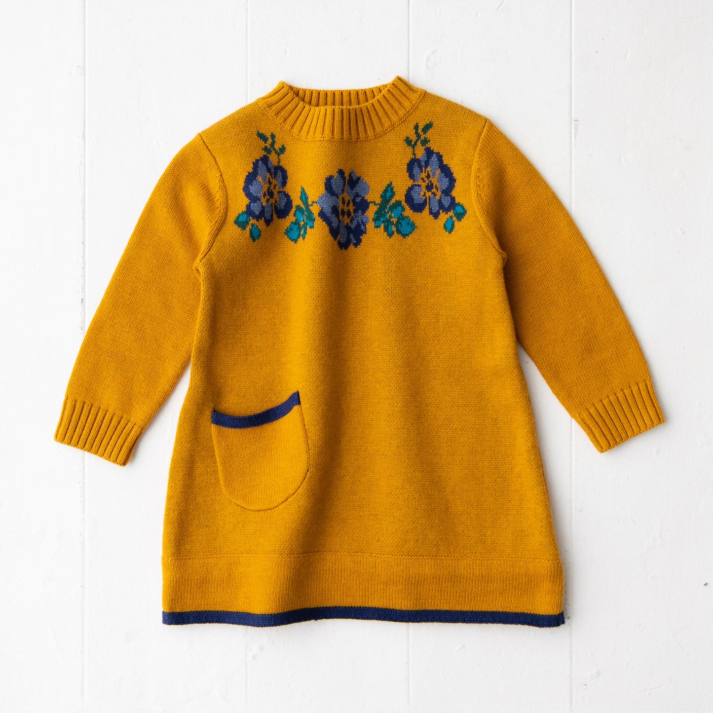 ニットワンピース YELLOW