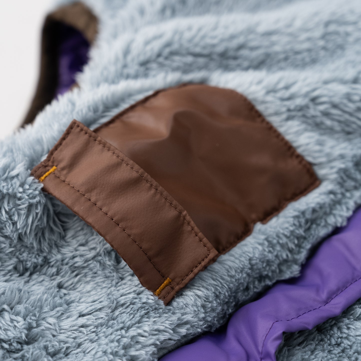 リバーシブルナイロンベスト PURPLE