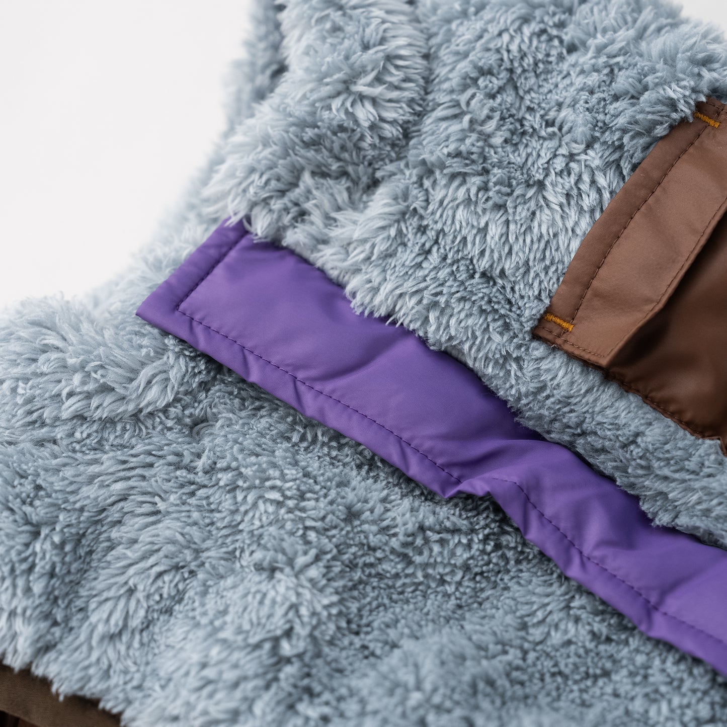 リバーシブルナイロンベスト PURPLE