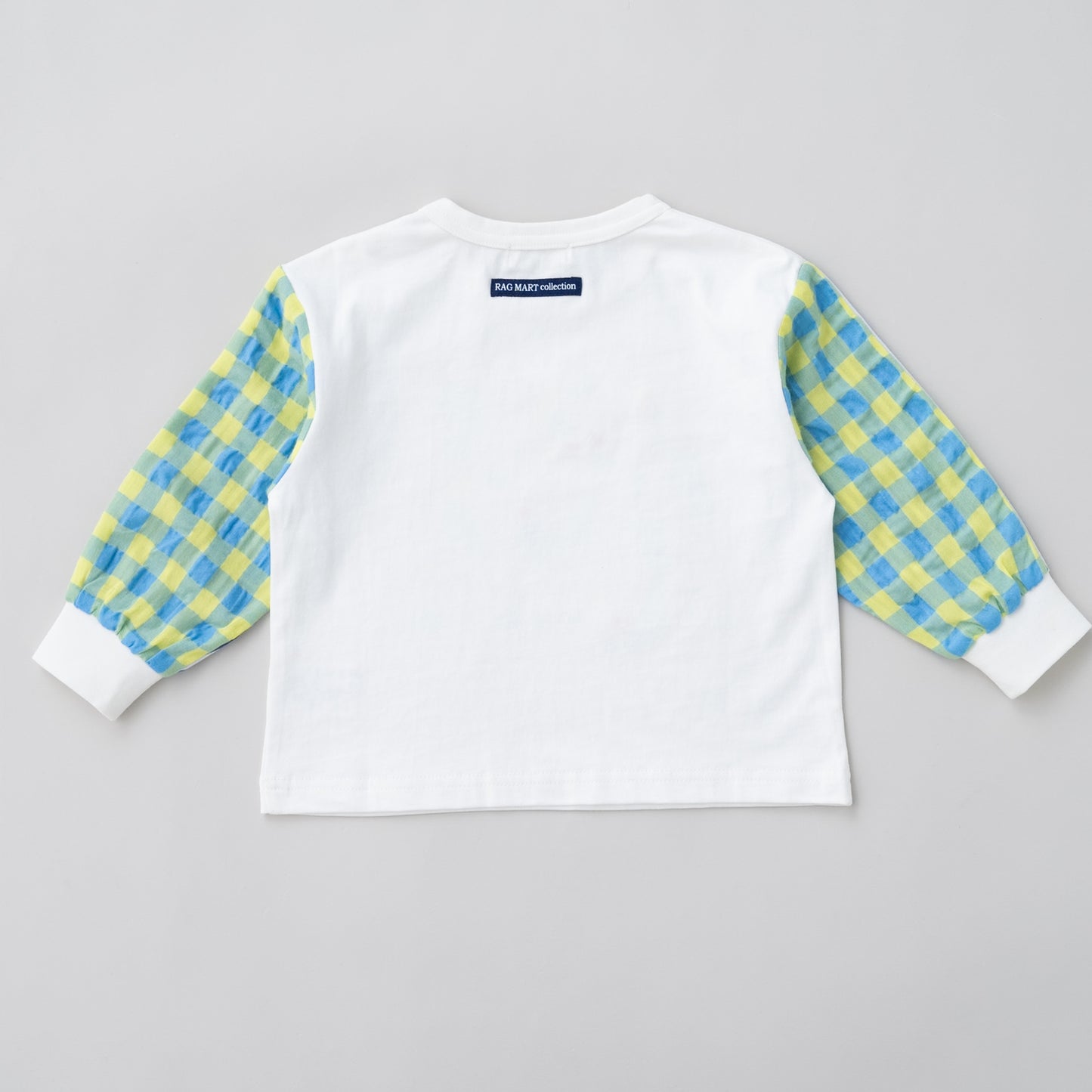 切り替えスリーブTシャツ OFF-WHITE