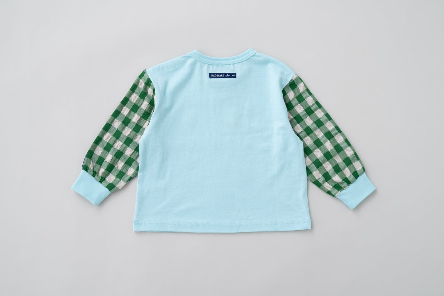 切り替えスリーブTシャツ SAXE