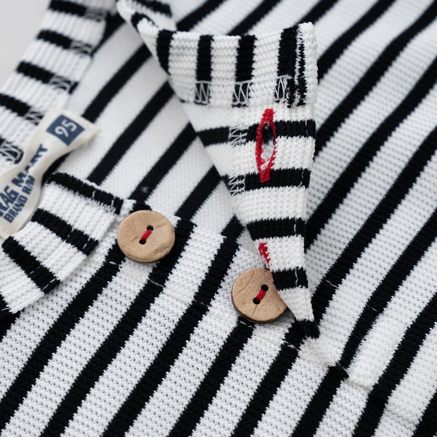ロンT&ボーダーベストセット OFF-WHITE
